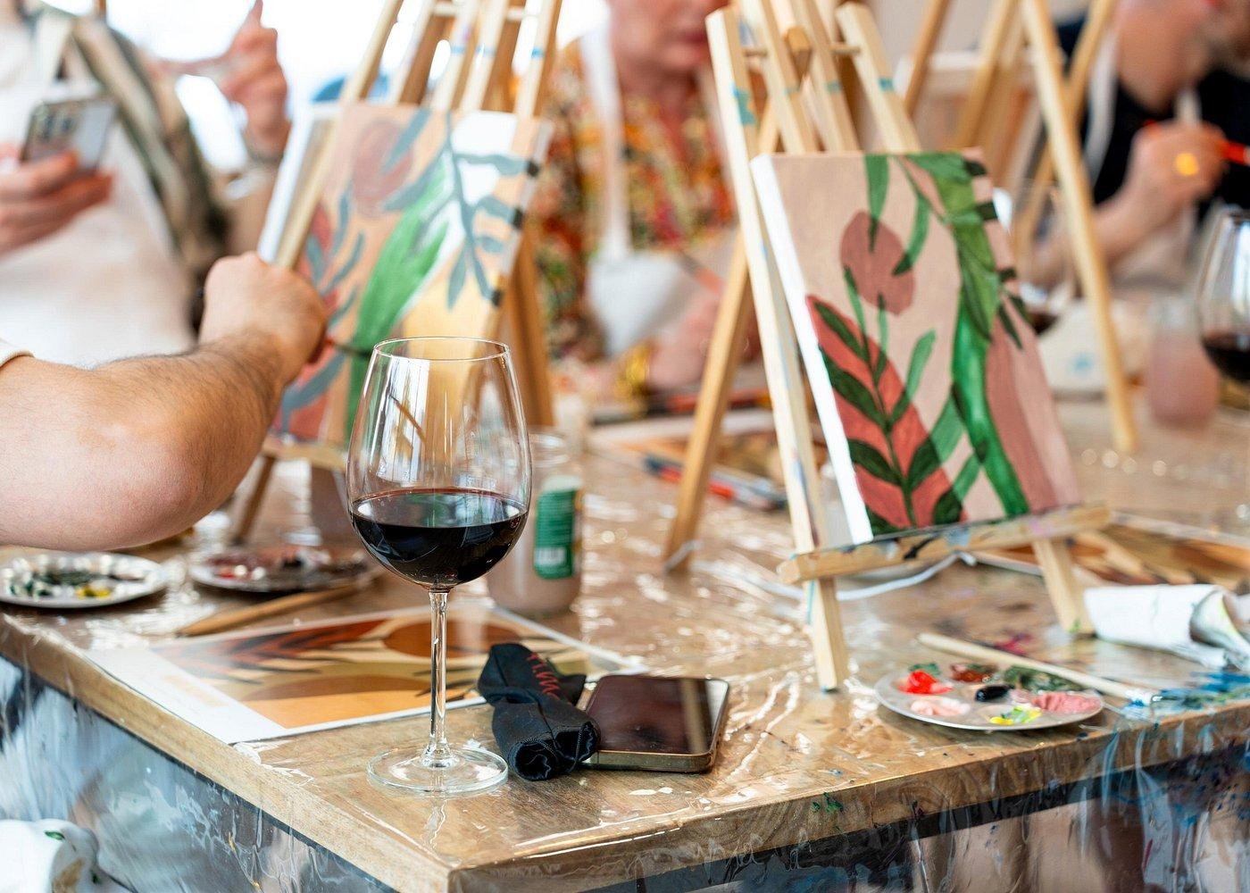 Baltimore Paint & Sip Night at a Trendy Brewery