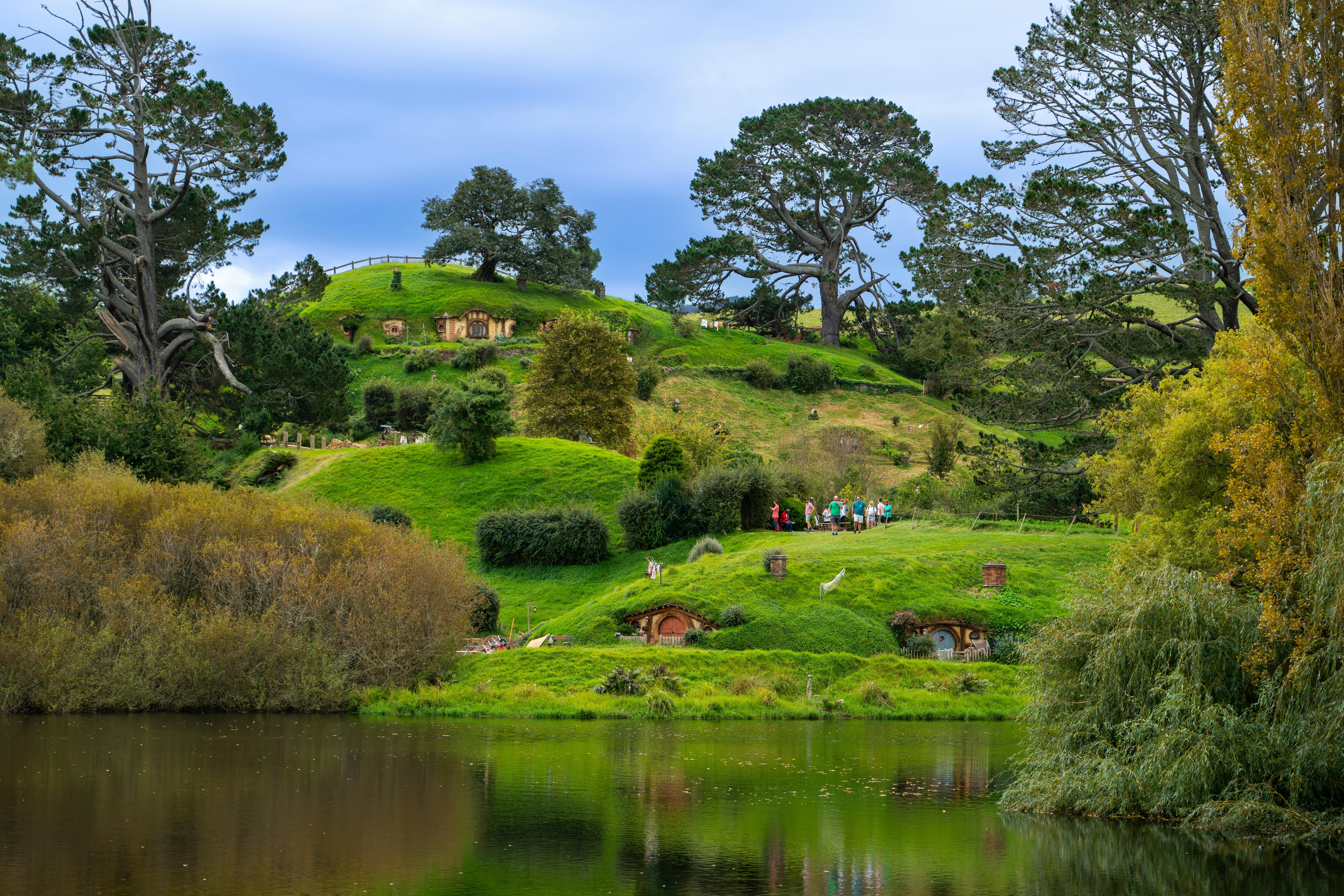 Visite privée d'une journée à Hobbiton et Wai-O-Tapu au départ d'Auckland