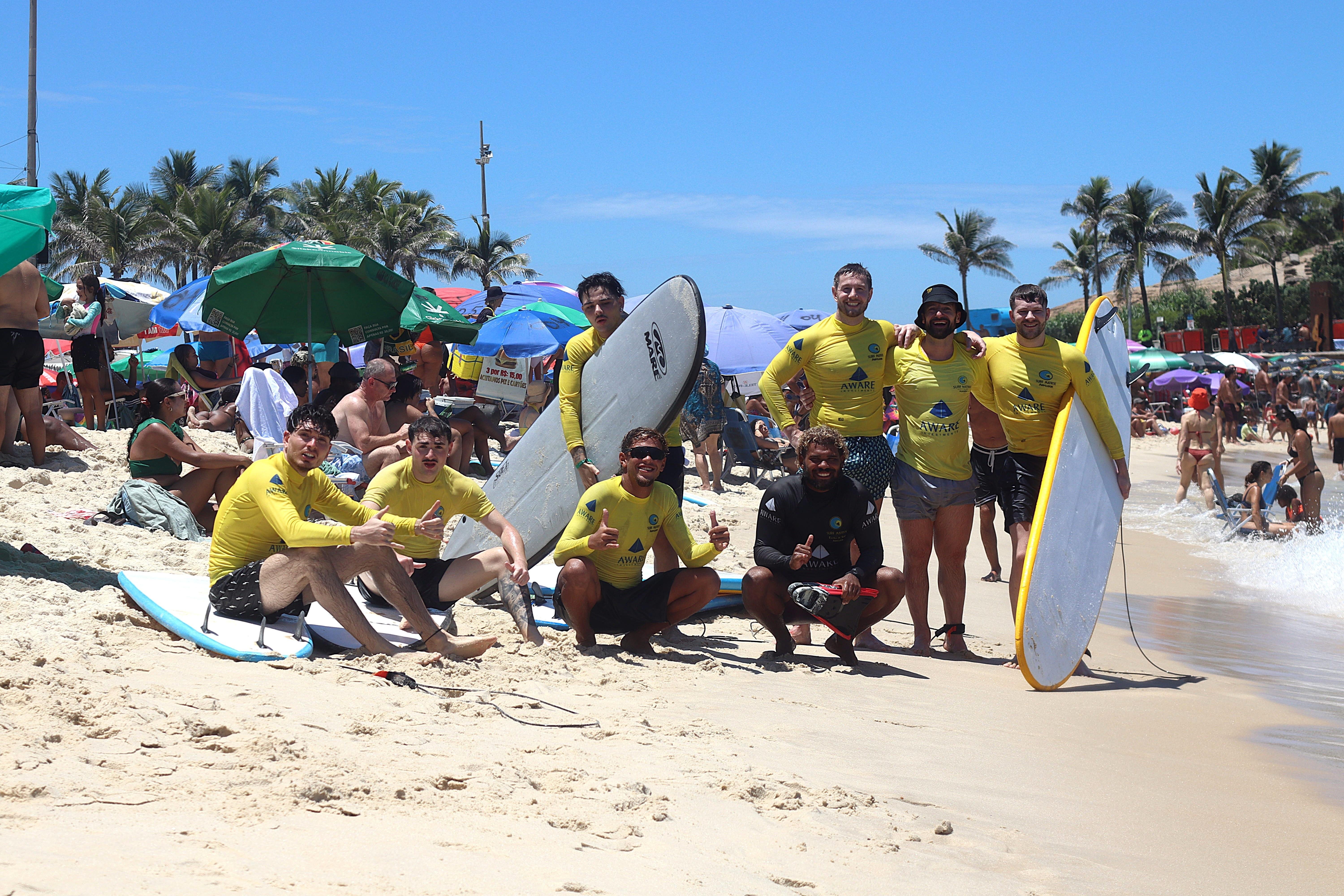 Arpoador Beach Surf Lesson in Ipanema