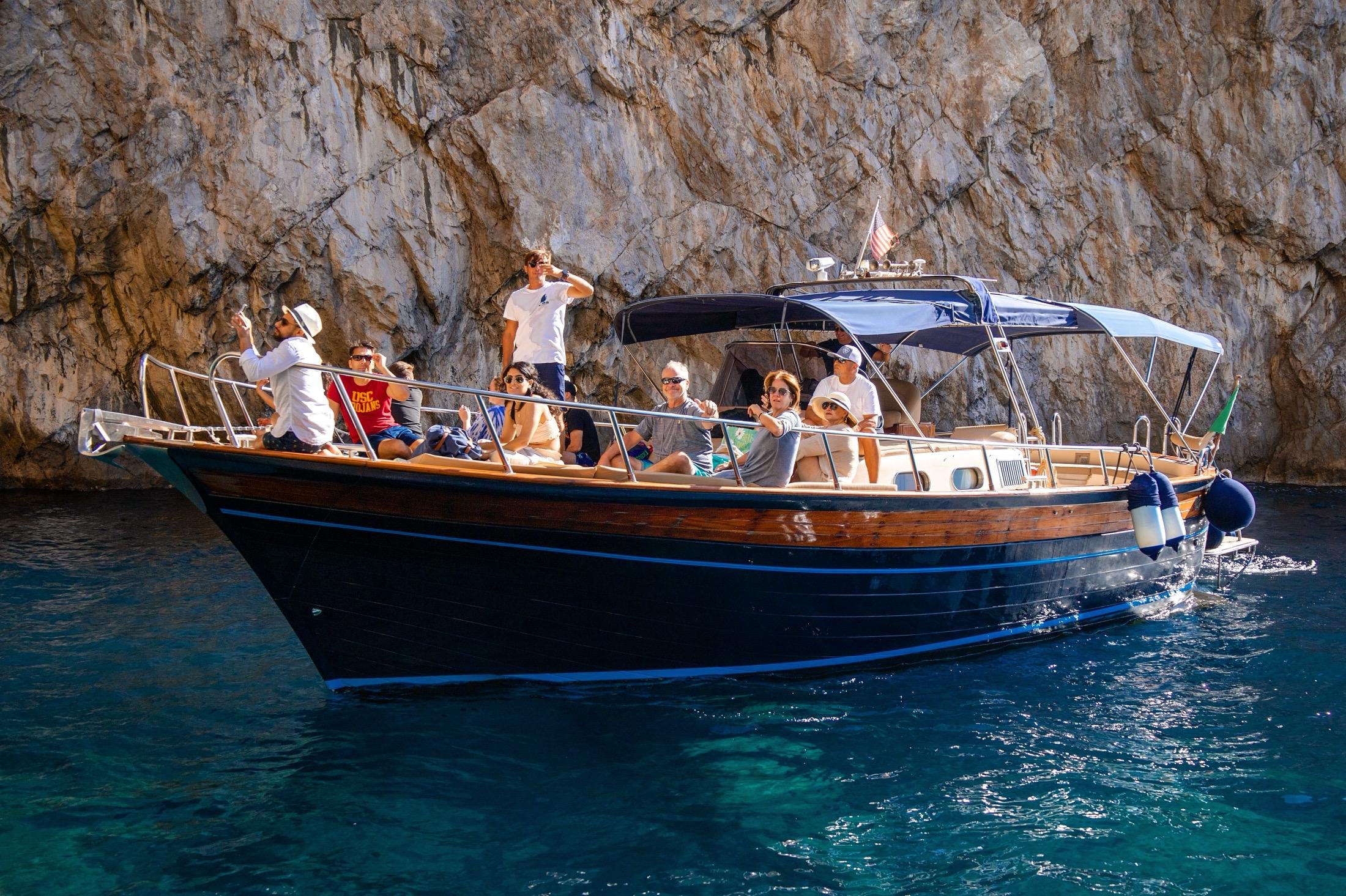 Capri Boat Tour from Sorrento with Optional Blue Grotto
