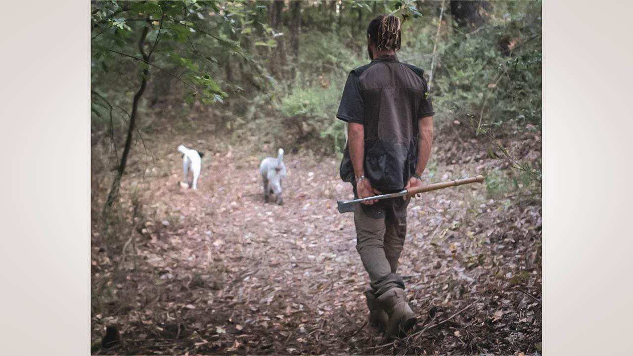 truffle hunting in Tuscany — photo 8