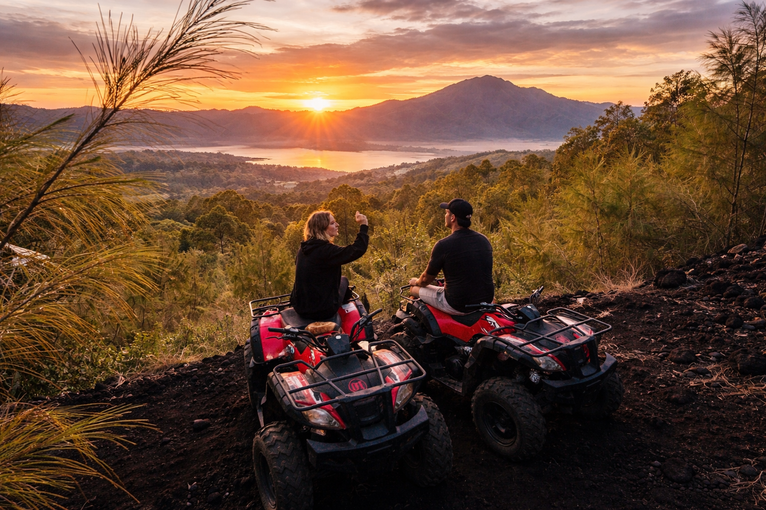 Mount Batur Sunrise ATV Adventure with Breakfast