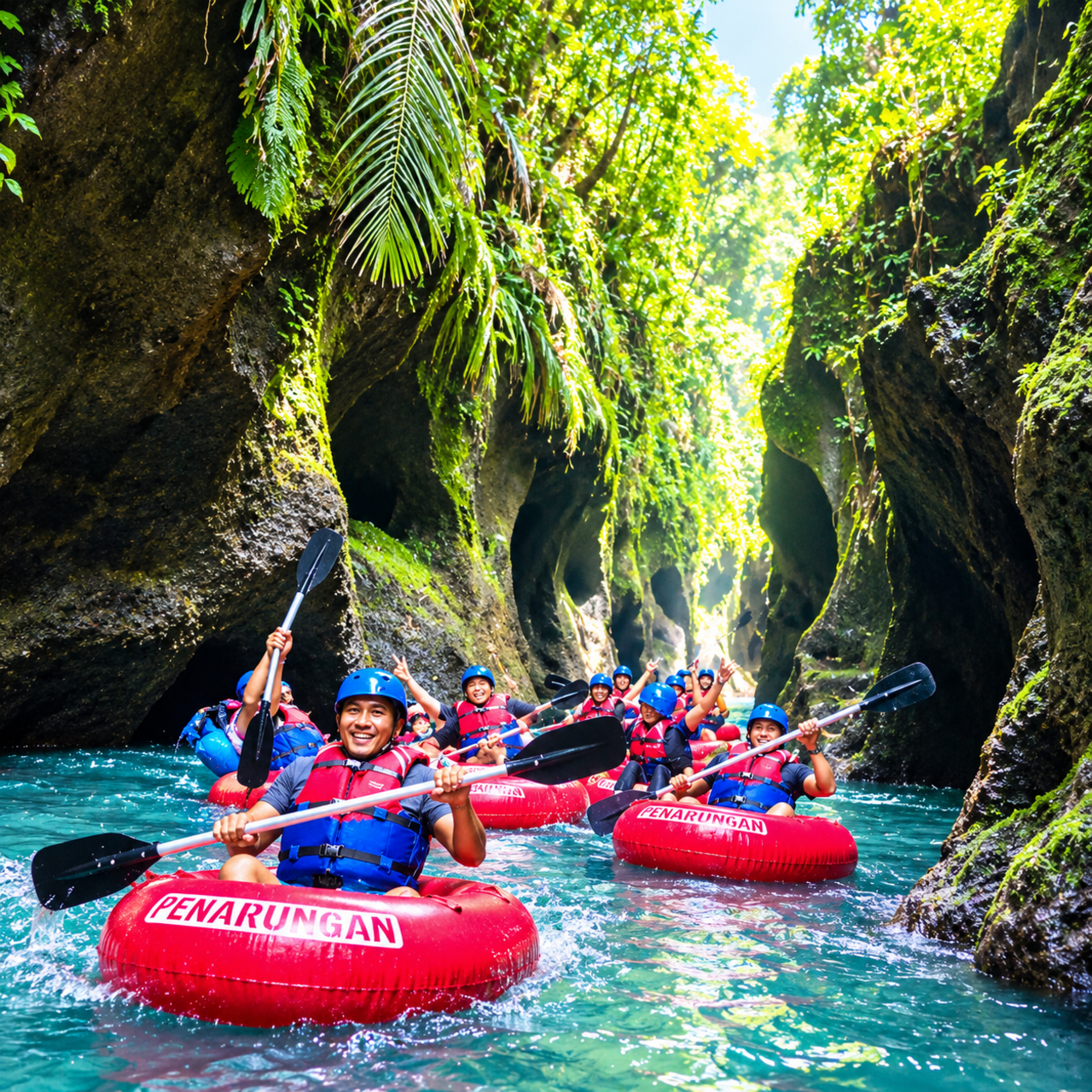 Ubud River Tubing & Waterfall Discovery