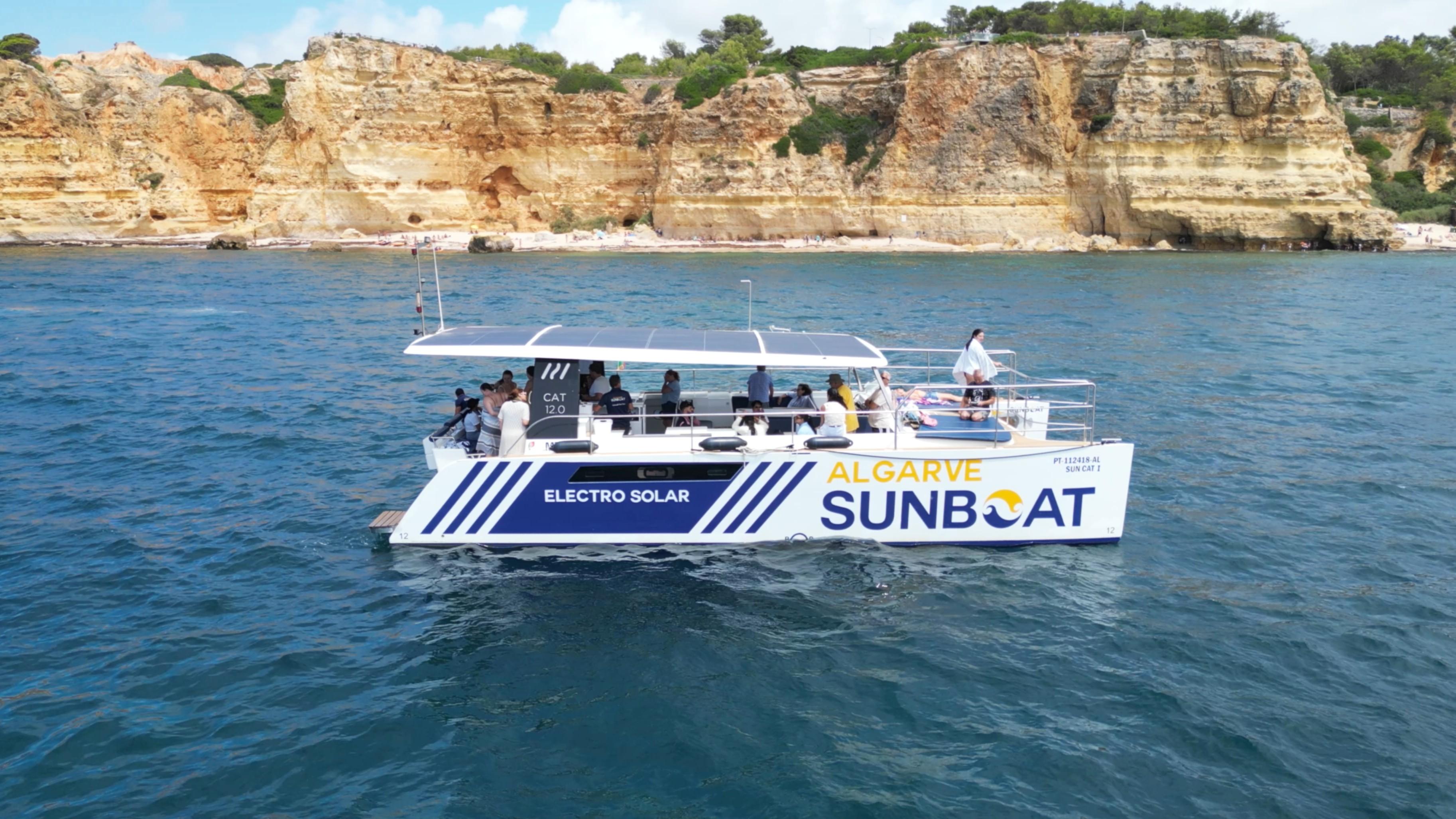 Benagil Cave & Golden Coast Electric Catamaran Cruise