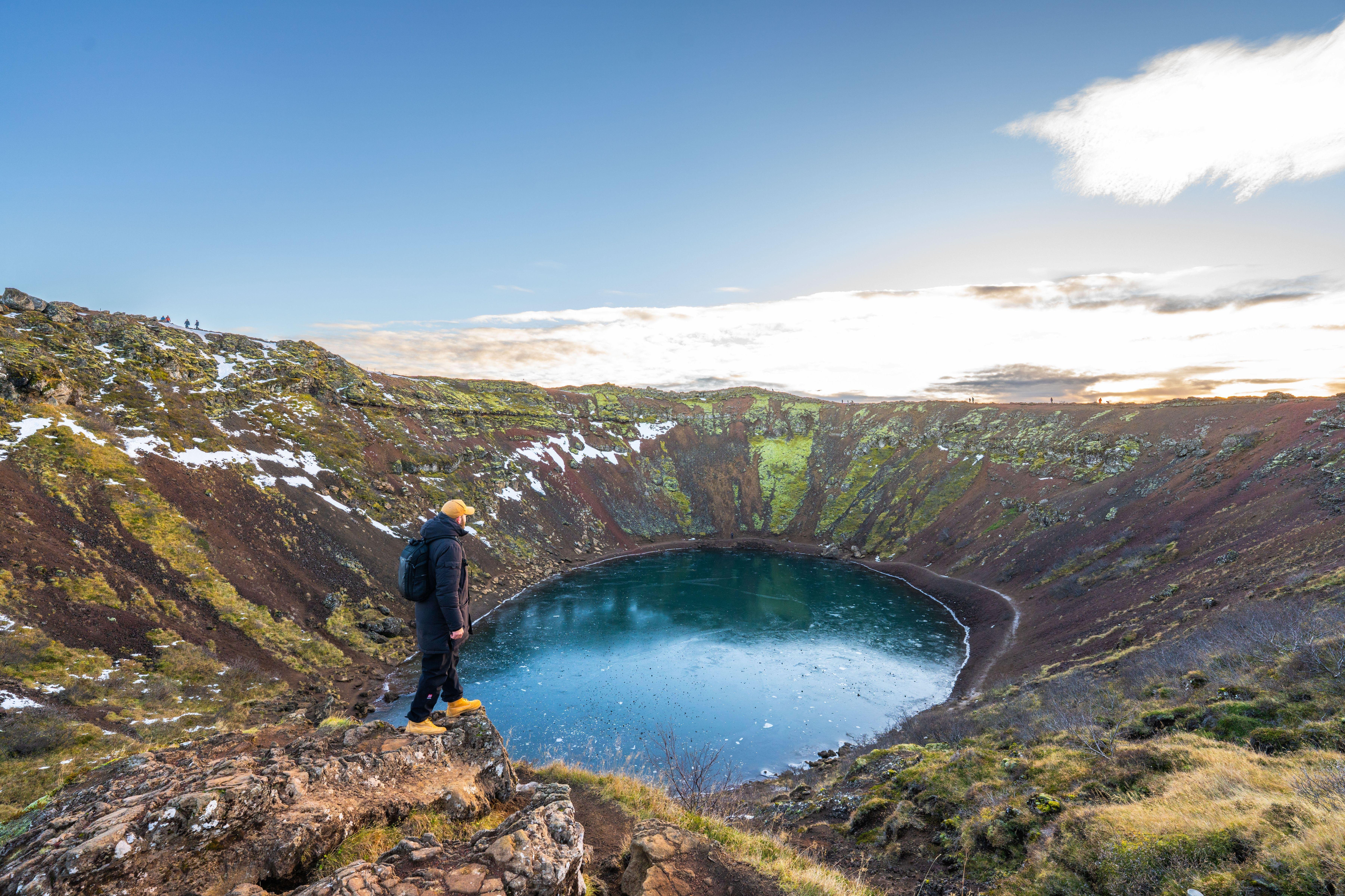 Golden Circle & Langjökull Glacier Snowmobile Adventure