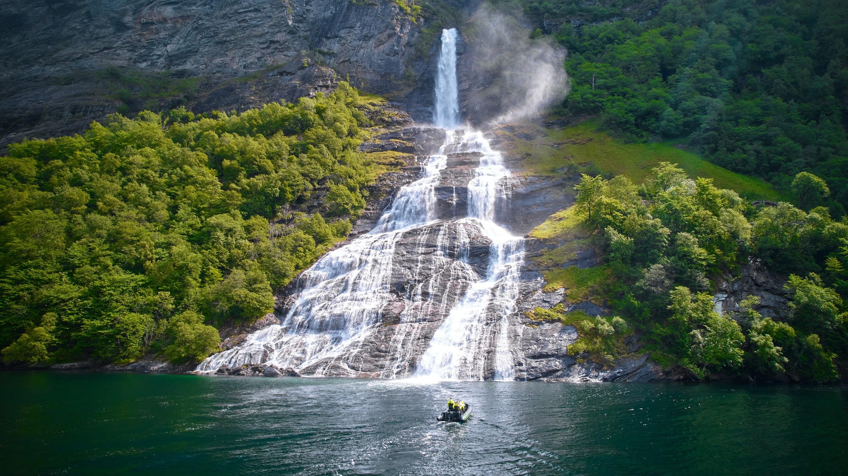 Geirangerfjord RIB Boat Tour with Waterfall Highlights