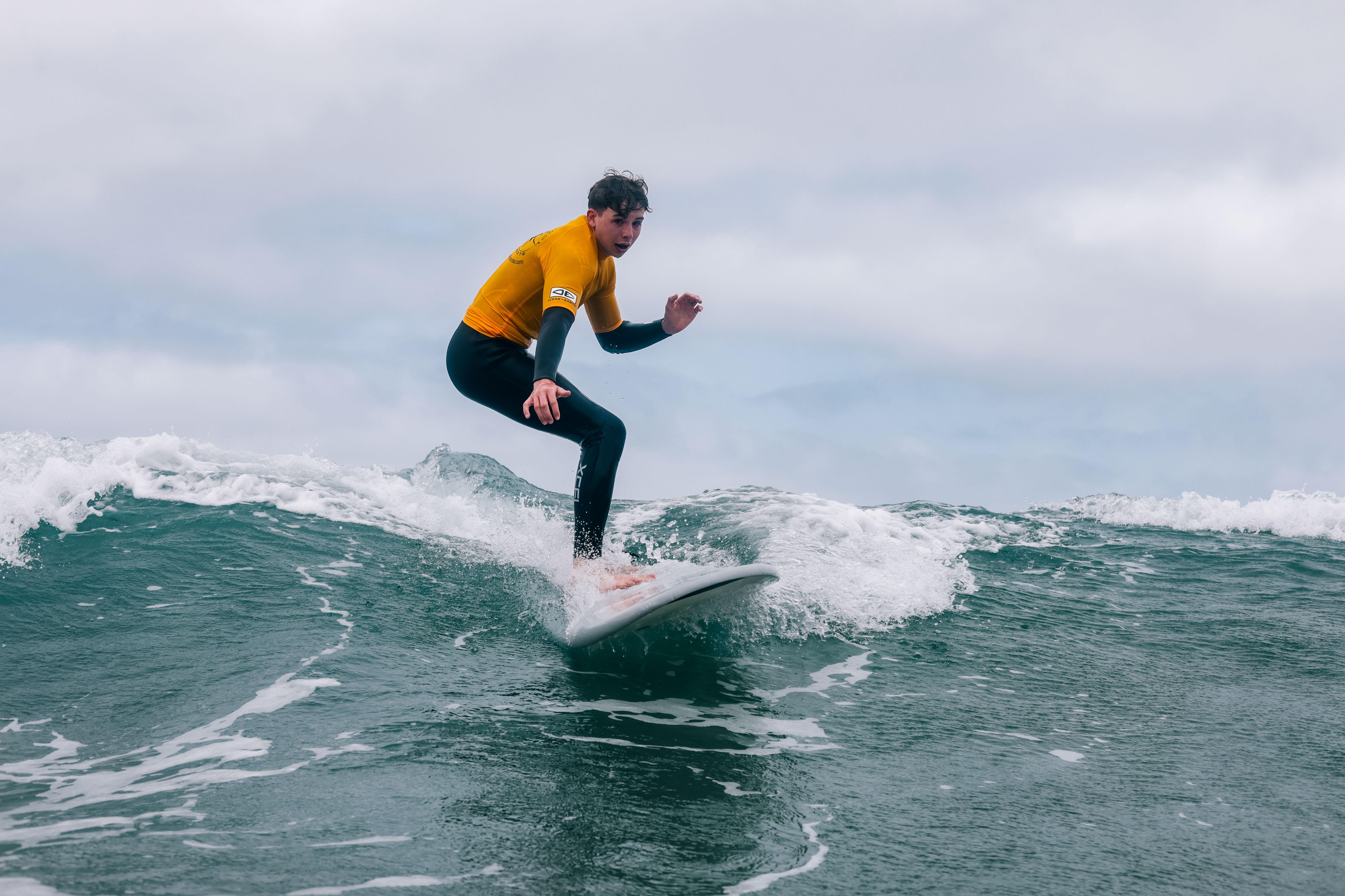 Surf Lessons at Famara Beach with Lanzarote's Pioneer Surf School