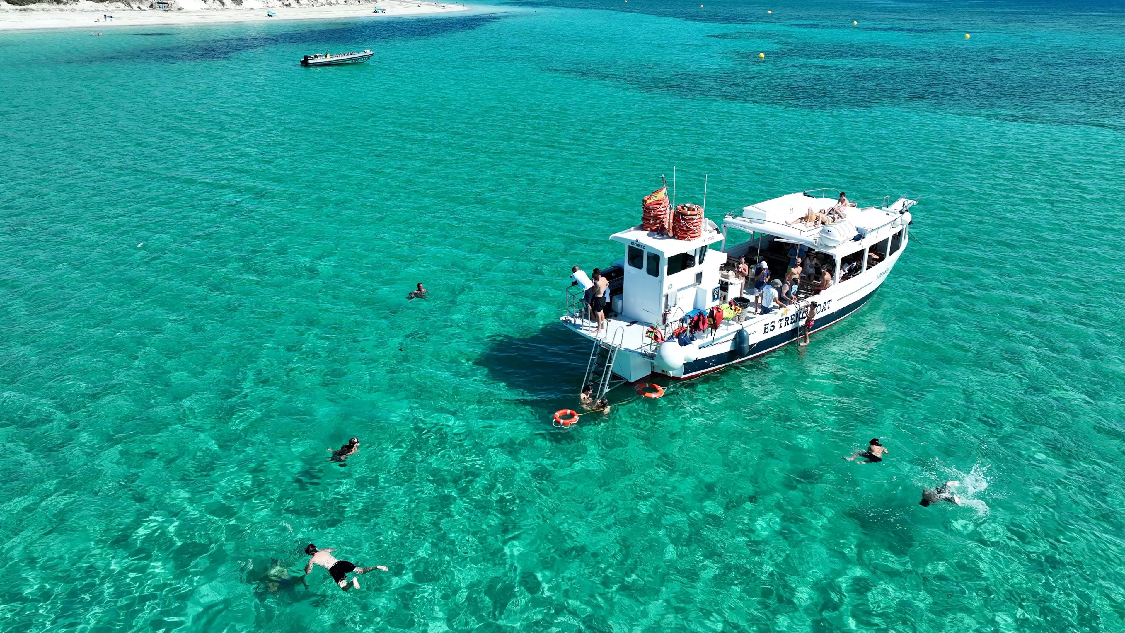 Es Trenc Boat Trip with BBQ & Coastal Snorkeling