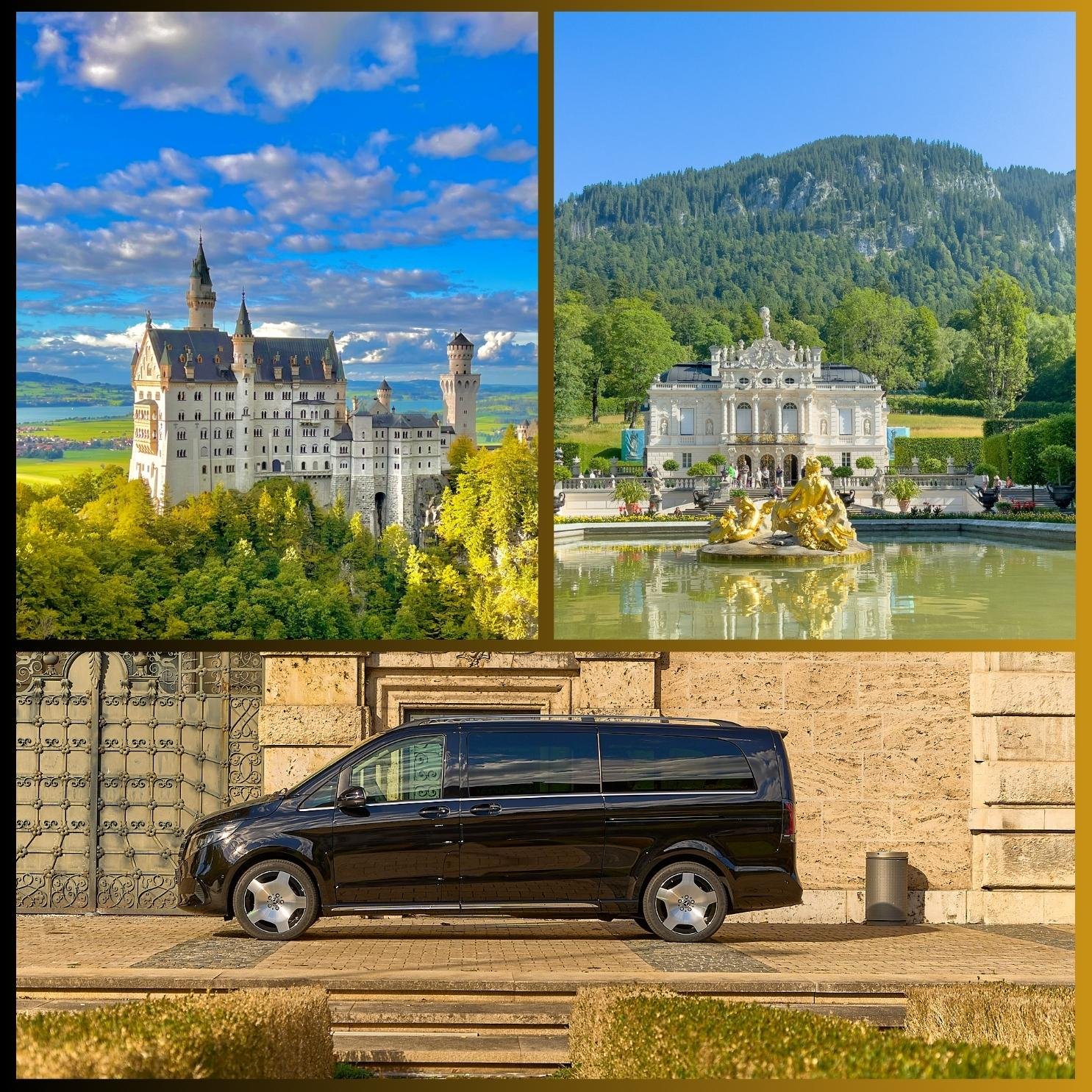 Private Neuschwanstein Castle Tour in Luxury Mercedes Van