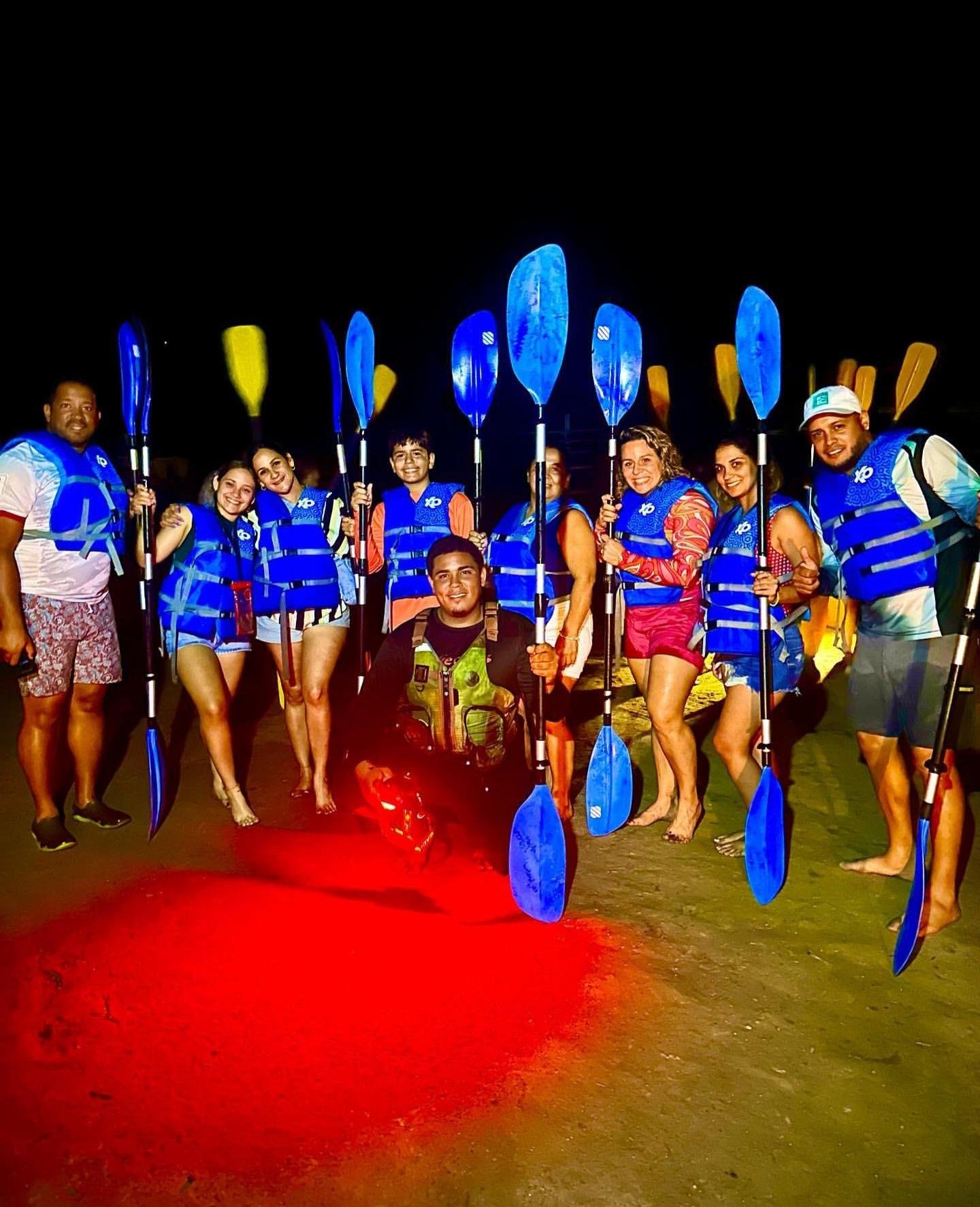Vieques Bioluminescent Bay Clear Kayak Night Tour
