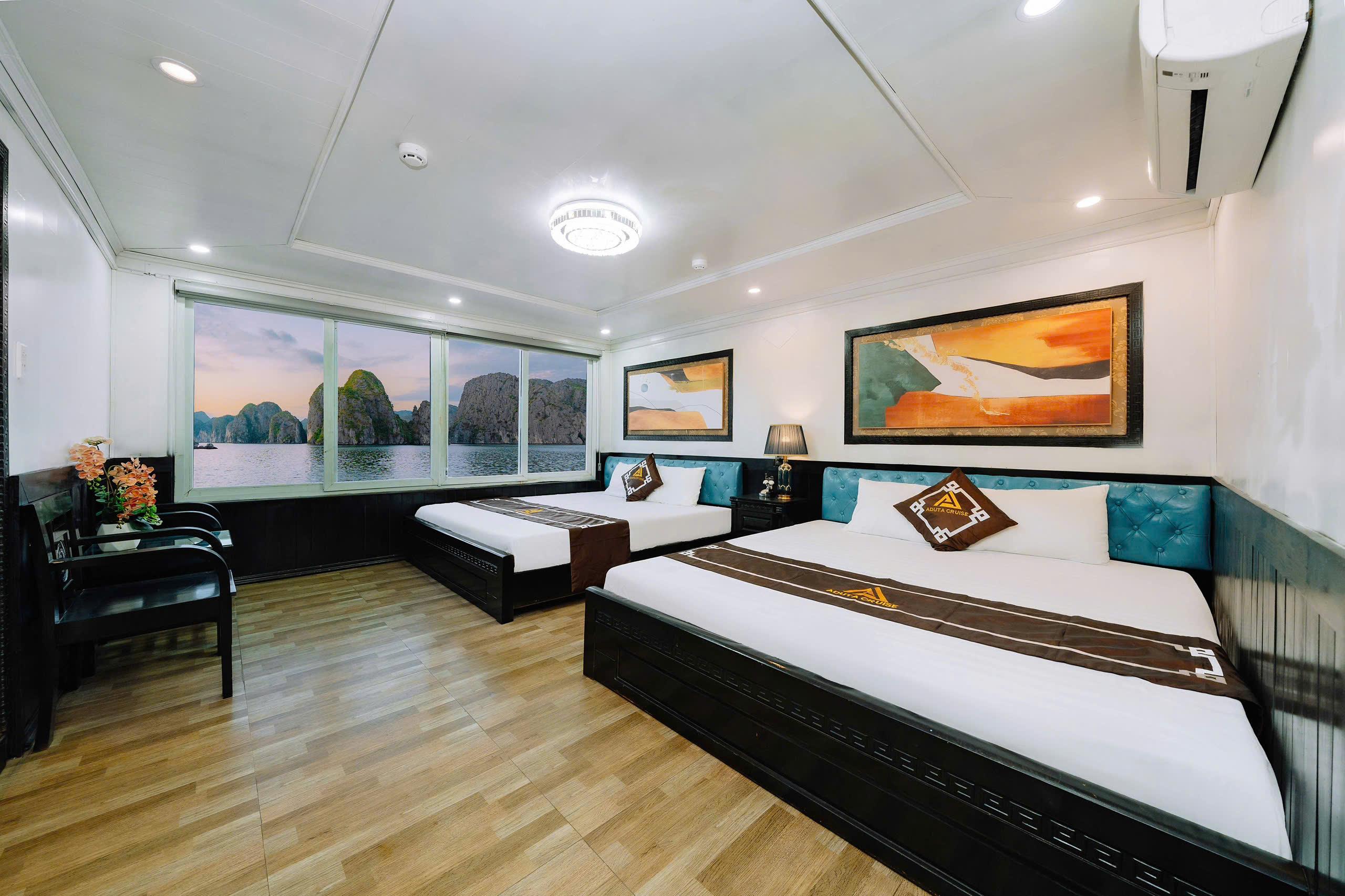 Lan Ha Bay 2-Day Cruise: Kayaking, Biking & Private Balcony