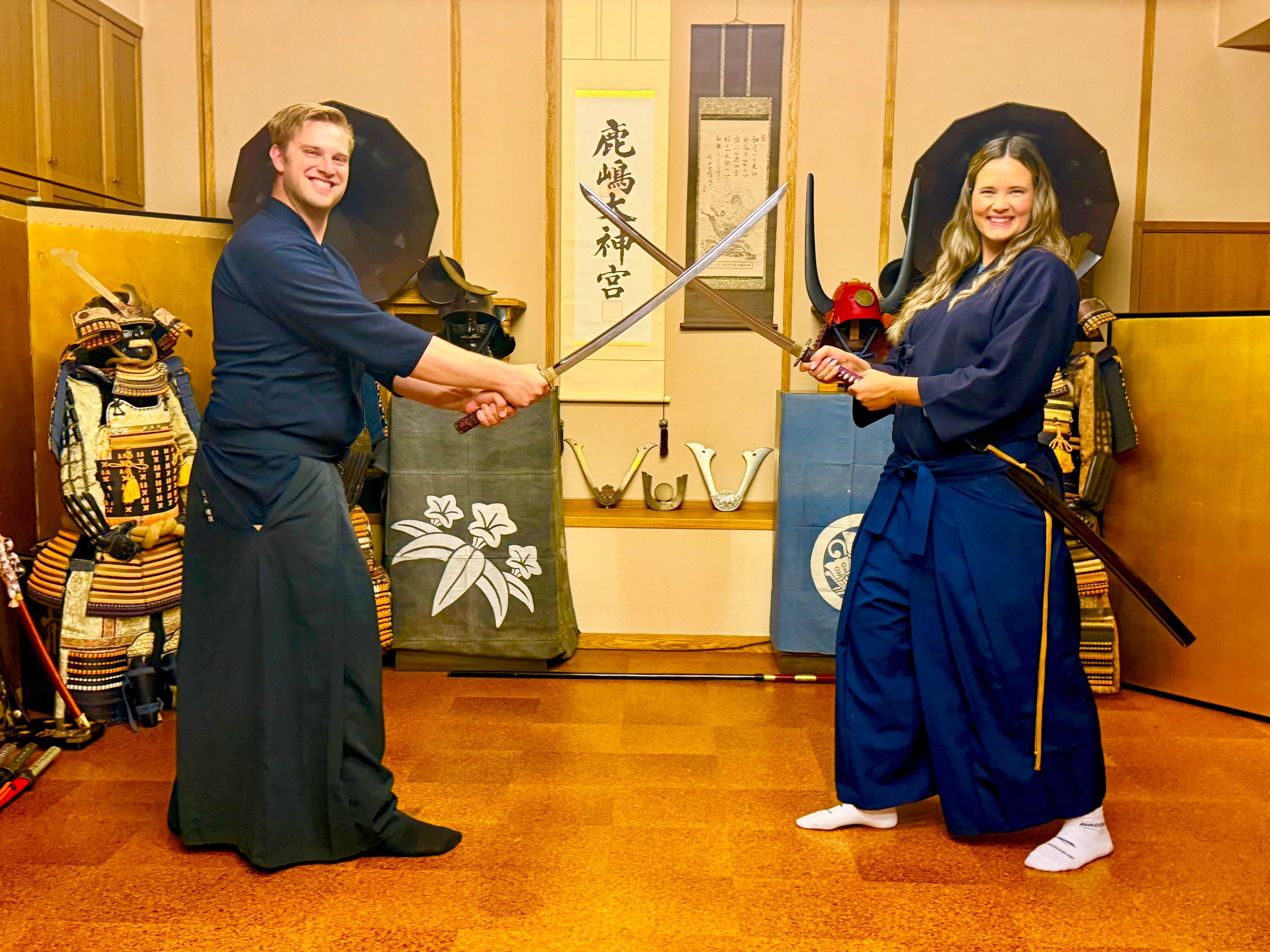 Samurai Sword Training at Historic Tokyo Temple