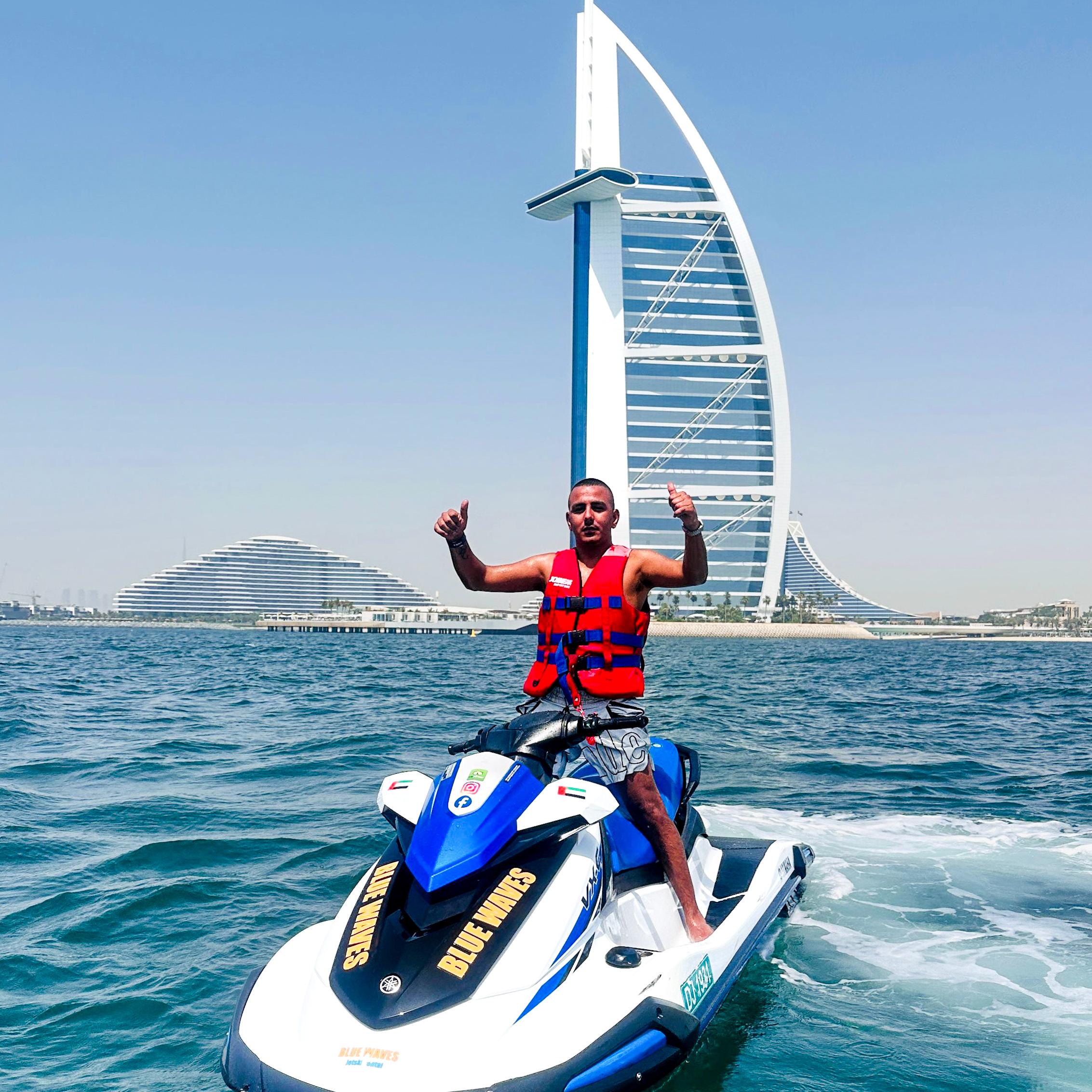 Dubai Jet Ski Adventure: Burj Al Arab & Atlantis Coastal Ride