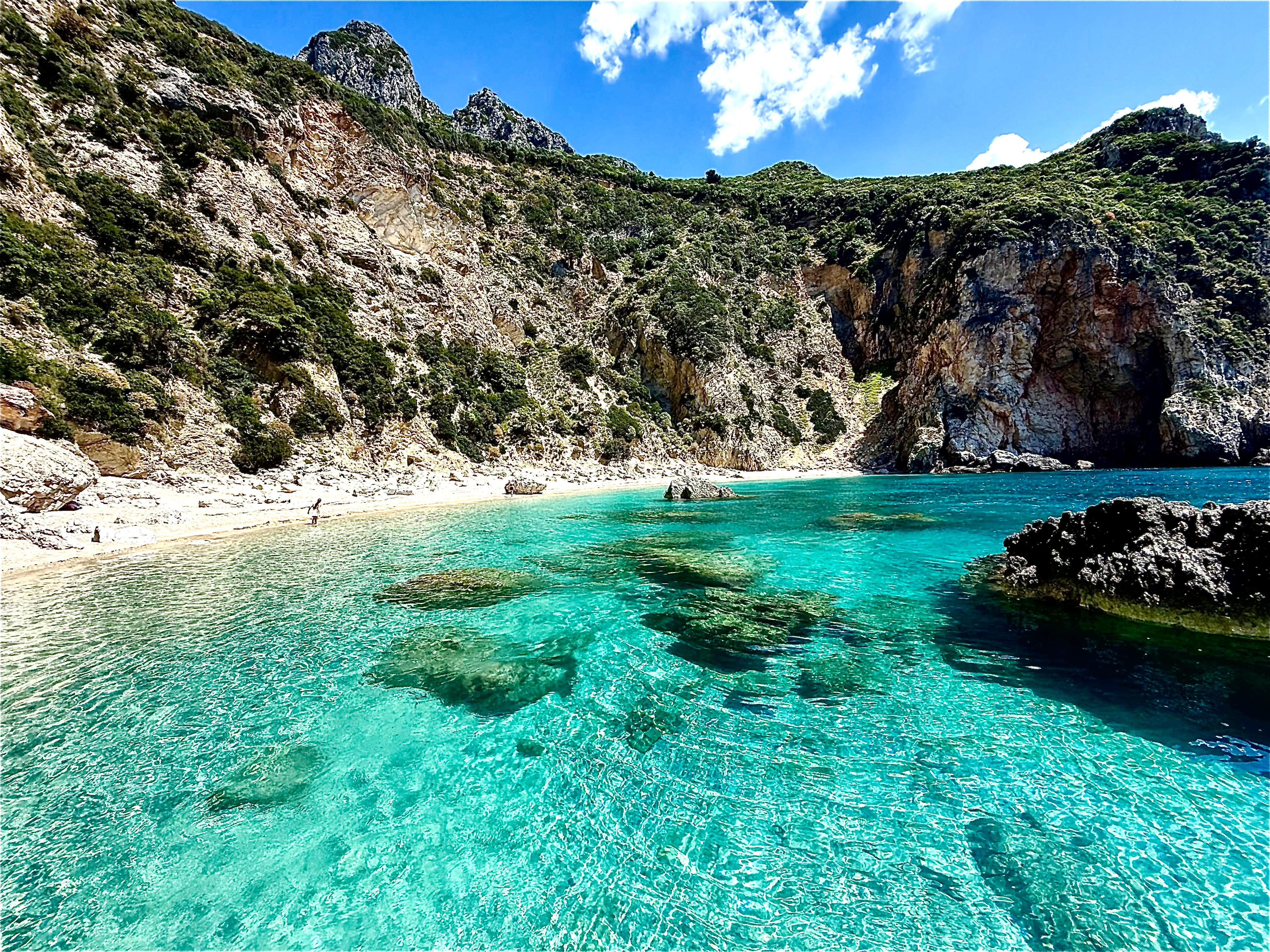 Paleokastritsa Blue Caves & Hidden Beaches Speedboat Tour