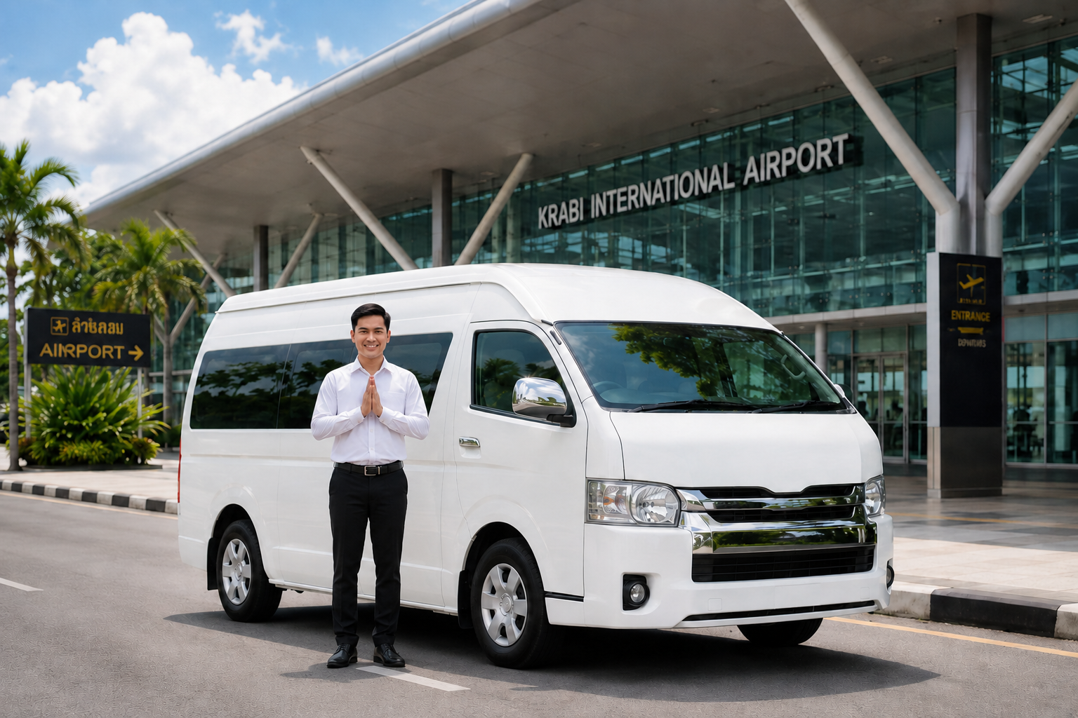 Krabi Airport to Railay Beach: Private Transfer & Boat Combo