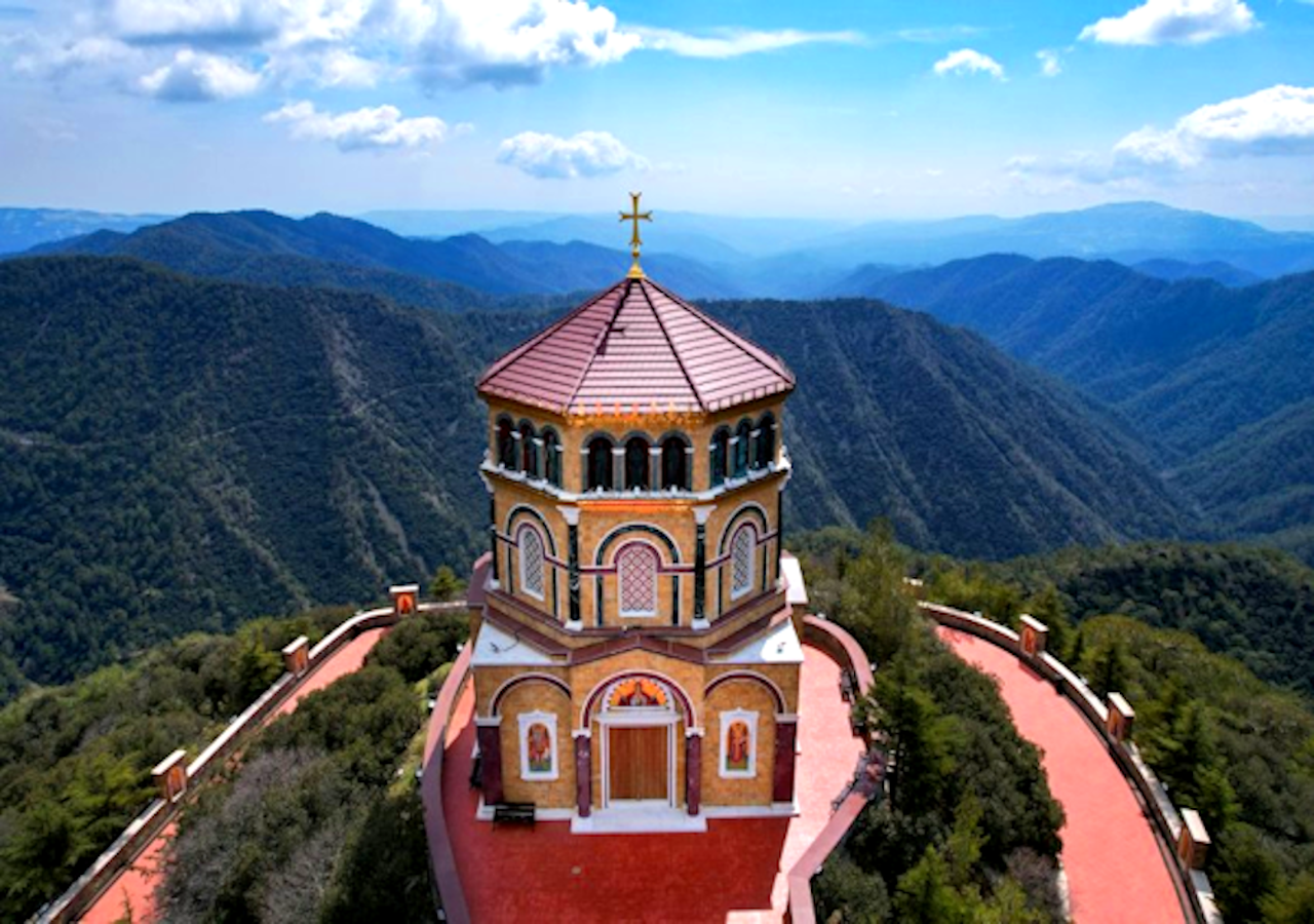 Troodos Mountains Monasteries & Villages Tour from Paphos