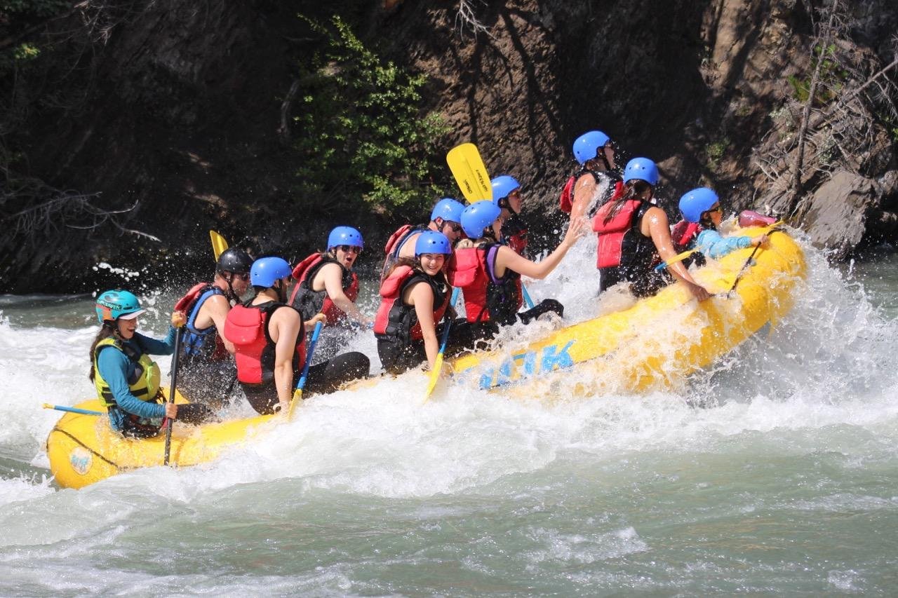 Afternoon Kananaskis River whitewater rafting near Banff — Canadian Rockies rafting (12)