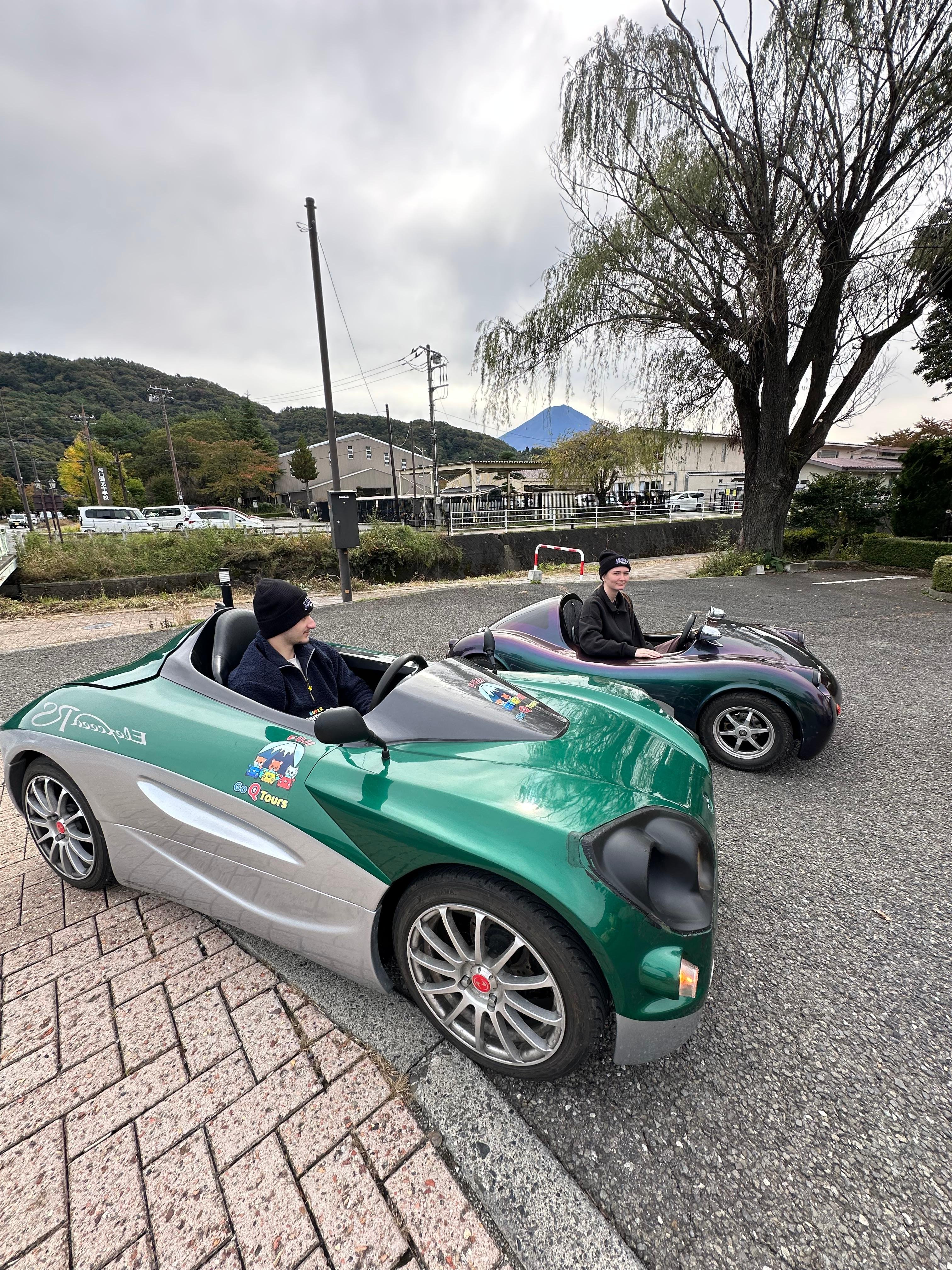 Lake Kawaguchiko Electric Mini Car Guided Tour