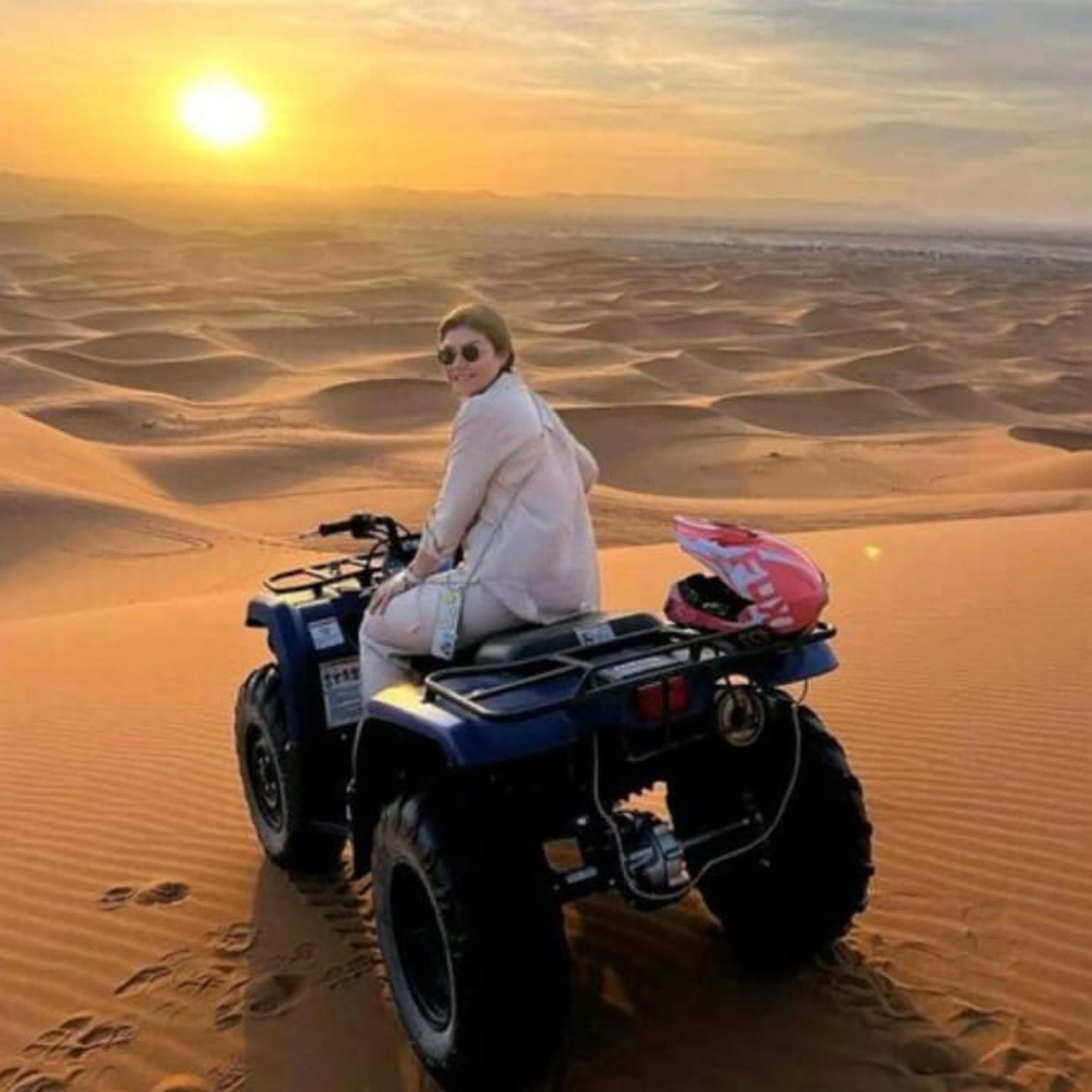 Merzouga Sahara Quad Bike Safari & Sandboarding