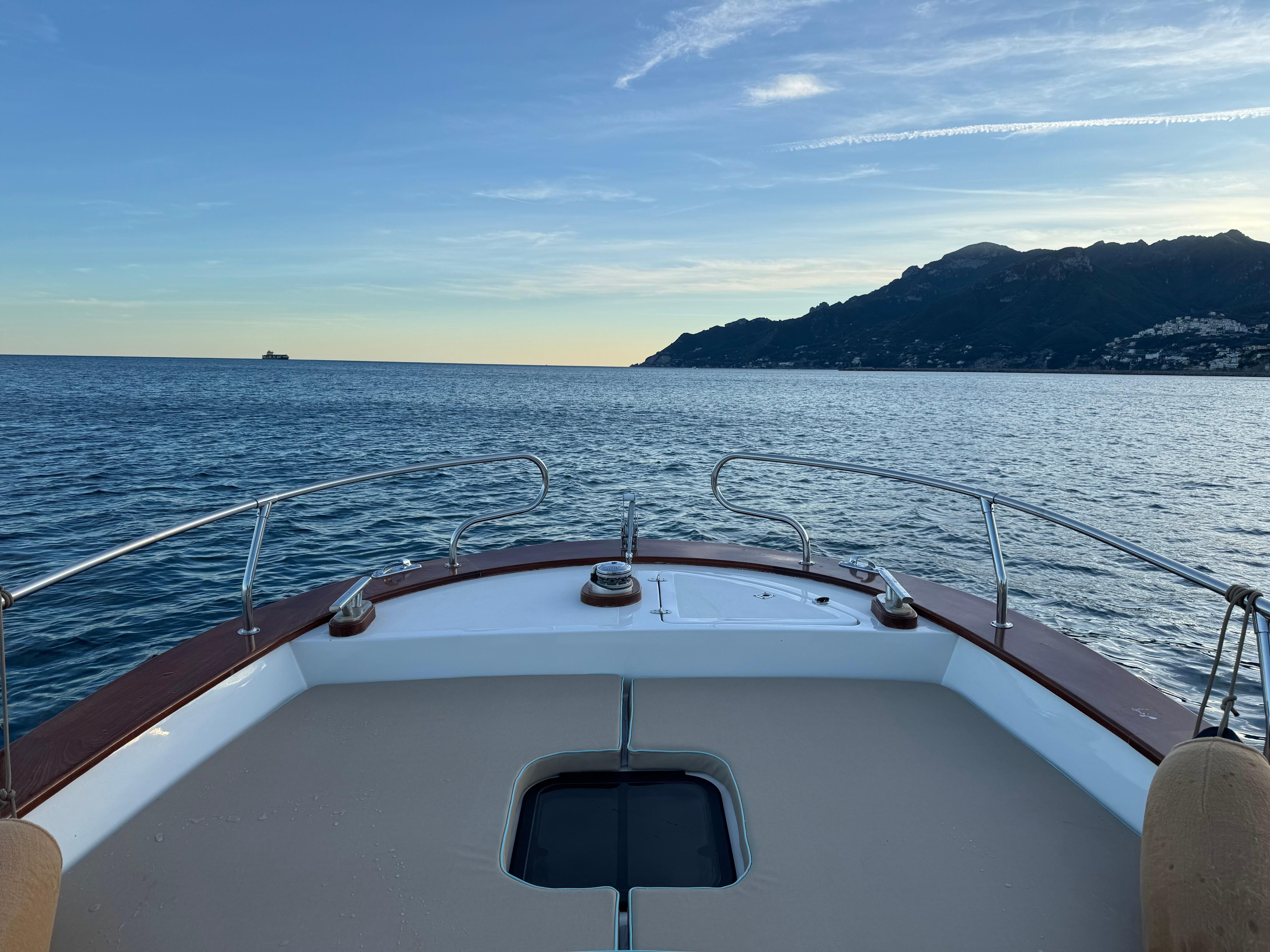 Private Amalfi Coast Gozzo Boat Tour with Lunch & Aperitif