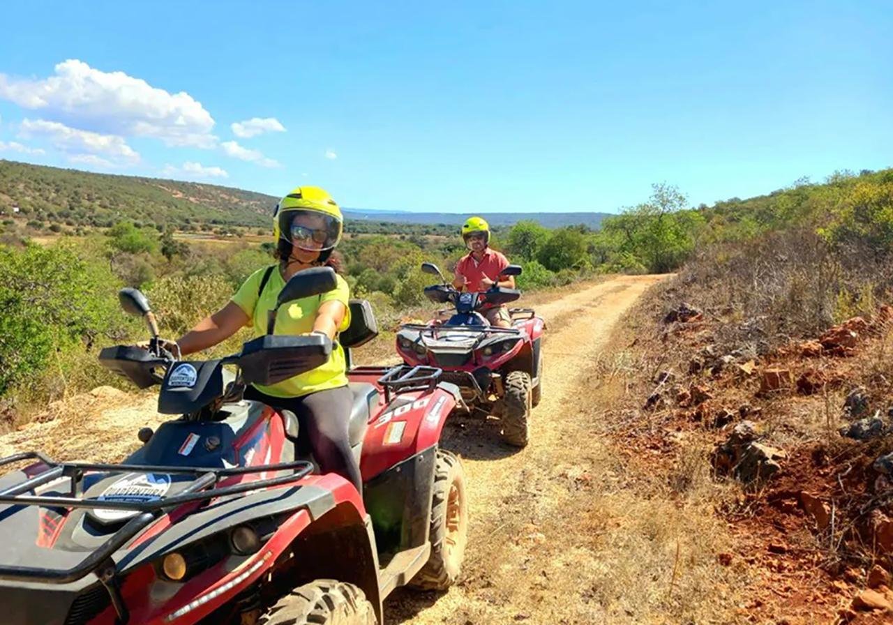 Off-Road Quad Adventure in Paderne Countryside