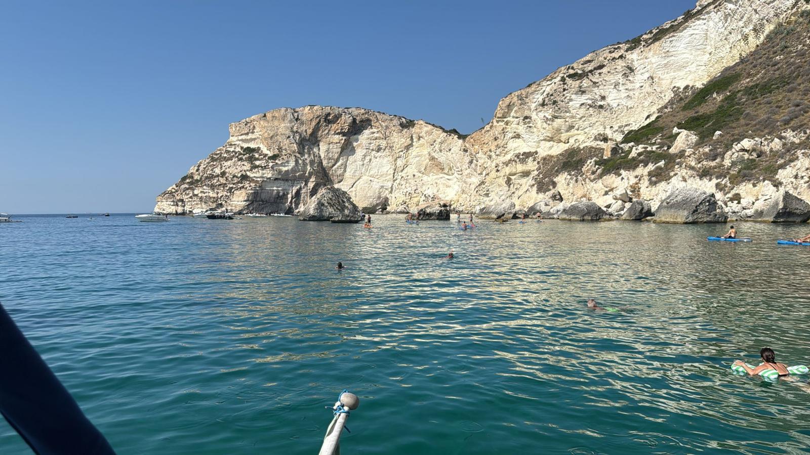 Gulf of Cagliari Boat Tour with Sardinian Lunch