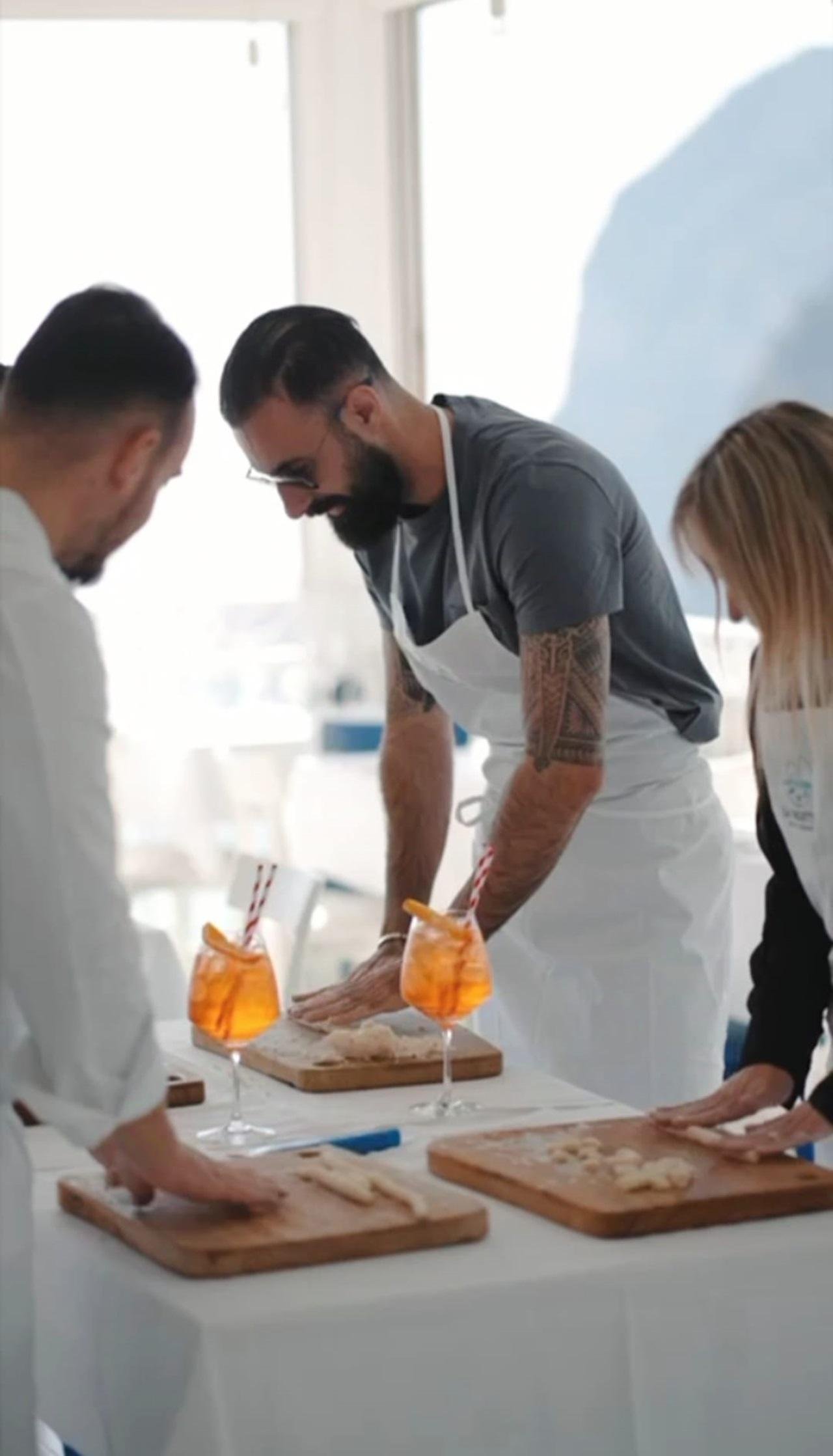 Capri Pasta & Wine Class with Panoramic Sea Views