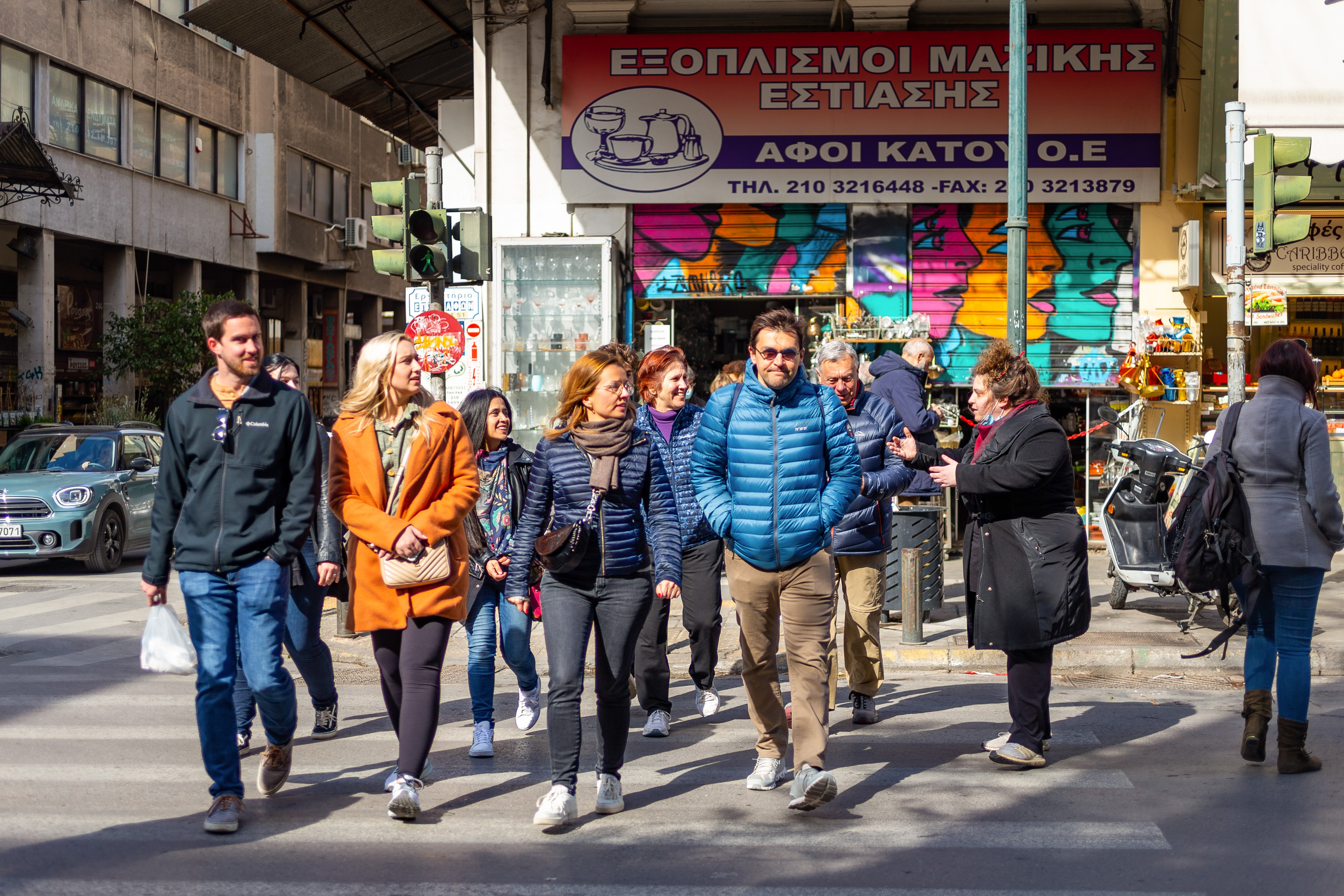 market tour in Athens — photo 4