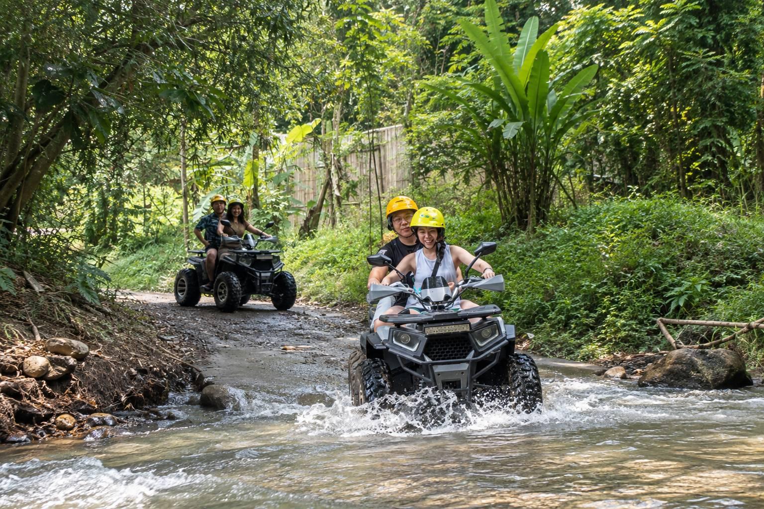 Mae Wang ATV, Waterfall & Bamboo Rafting Adventure
