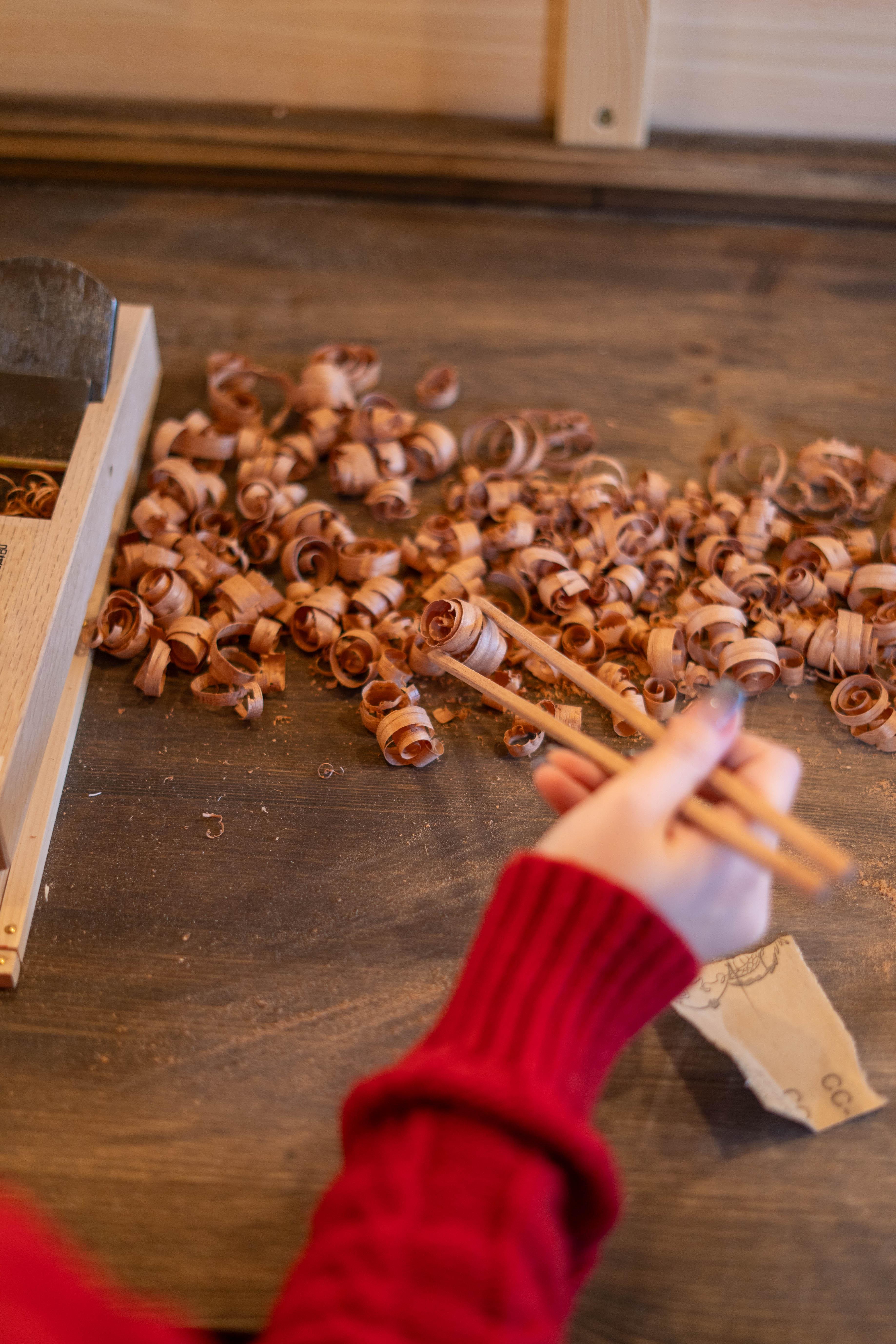 Kyoto Gion: Handcrafted Chopstick Workshop