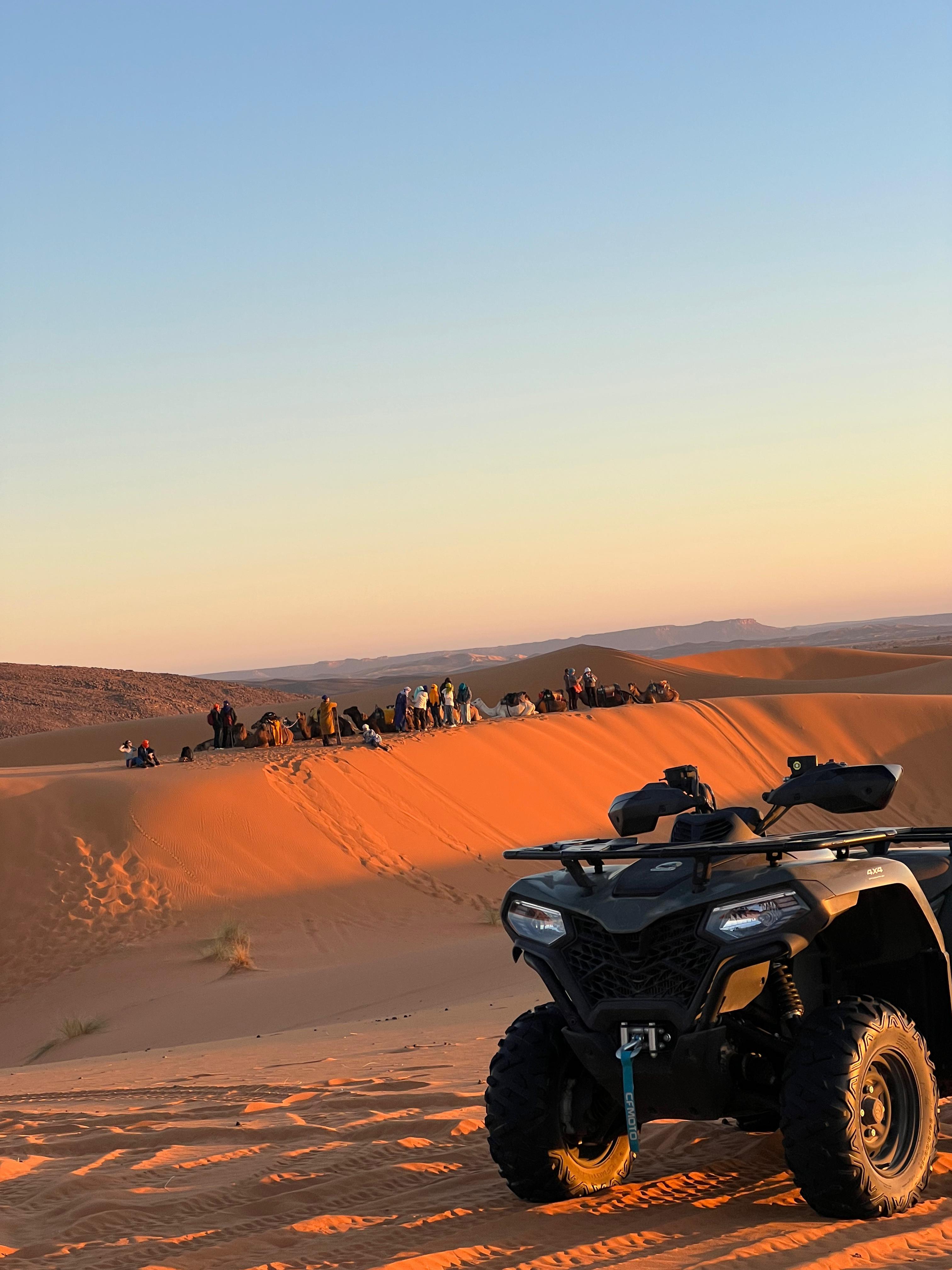 Merzouga Sahara Quad Bike Safari & Sandboarding