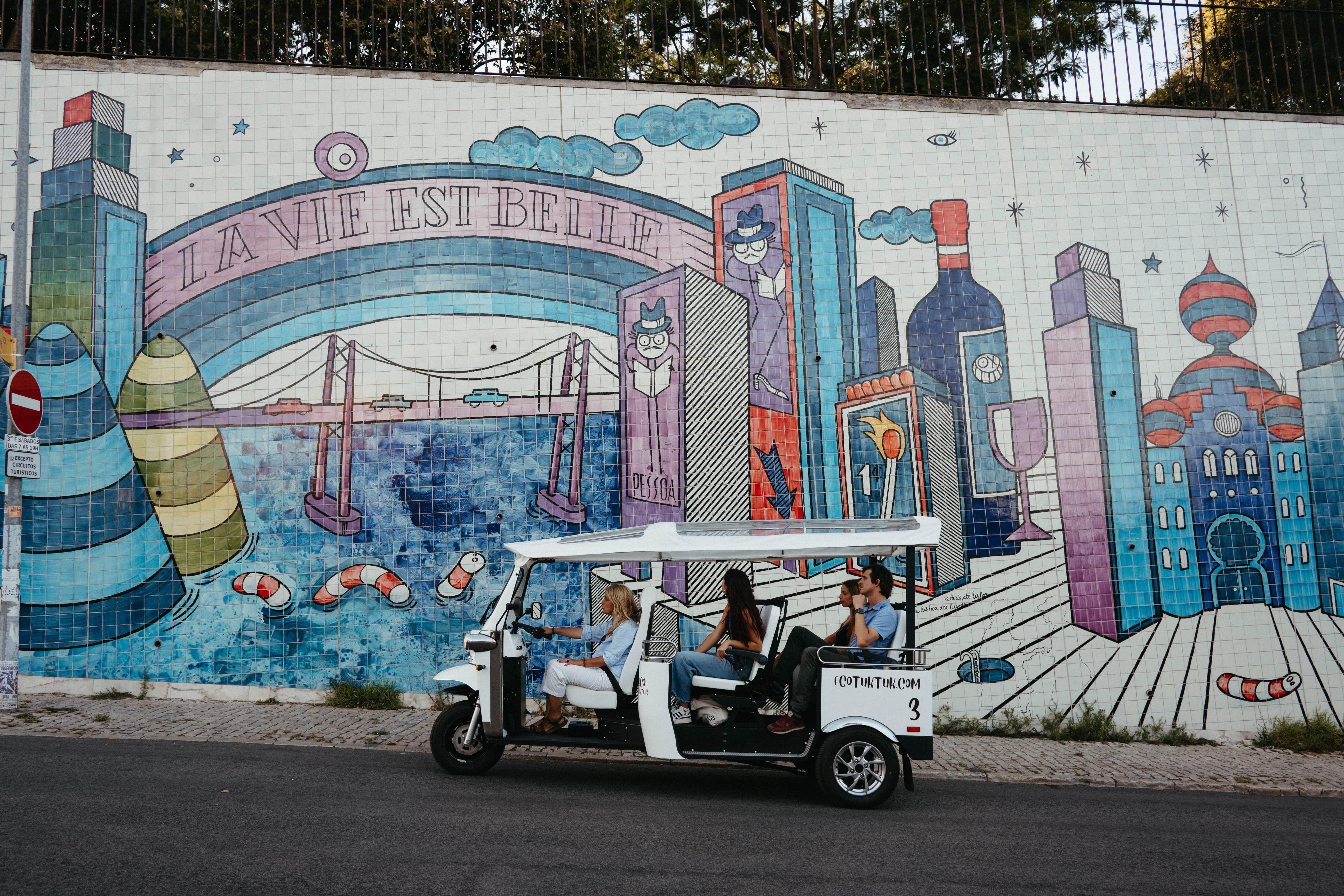 Lisbon Private Eco Tuk Tuk City Tour