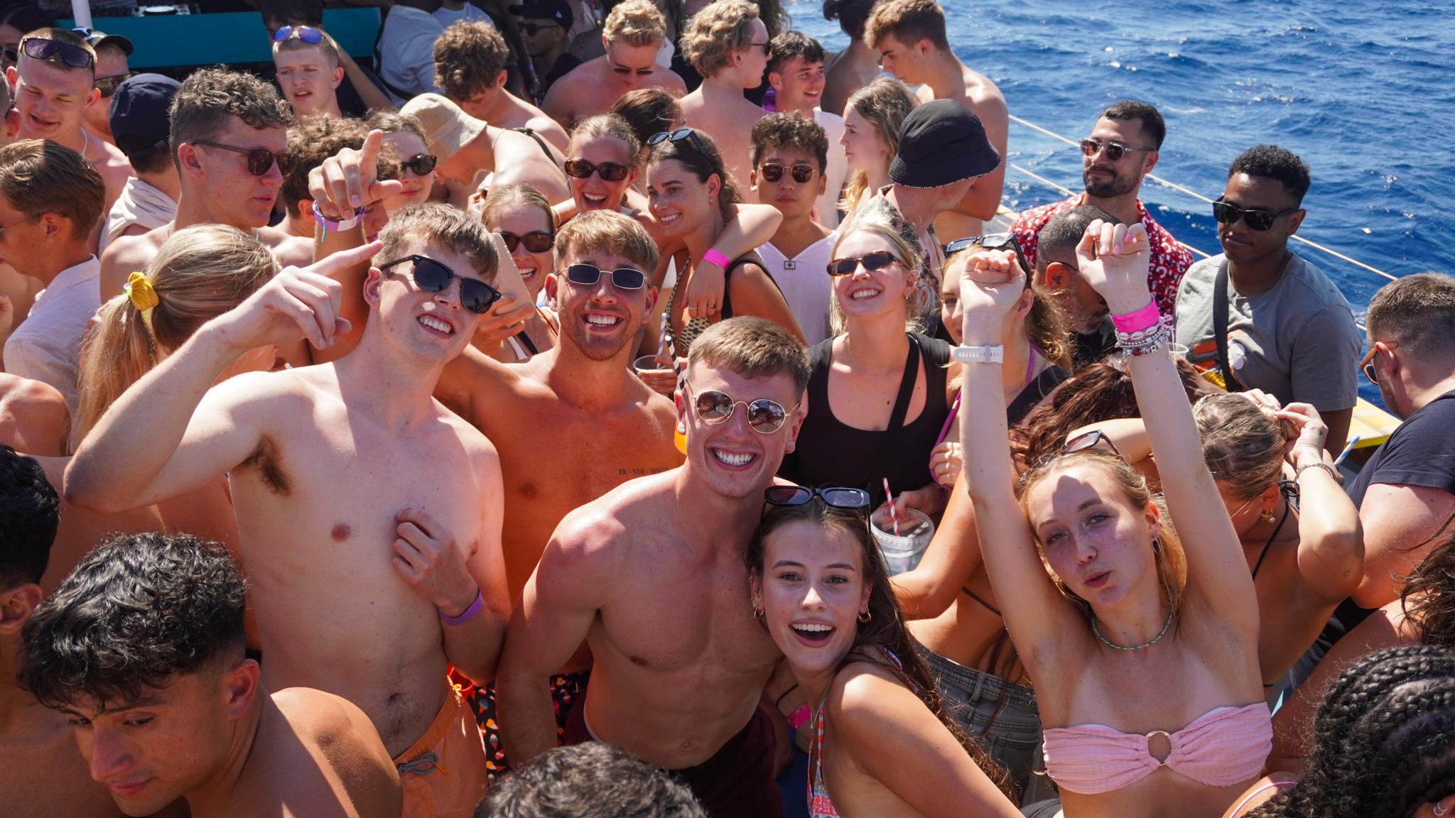 Split Blue Lagoon Boat Party Experience