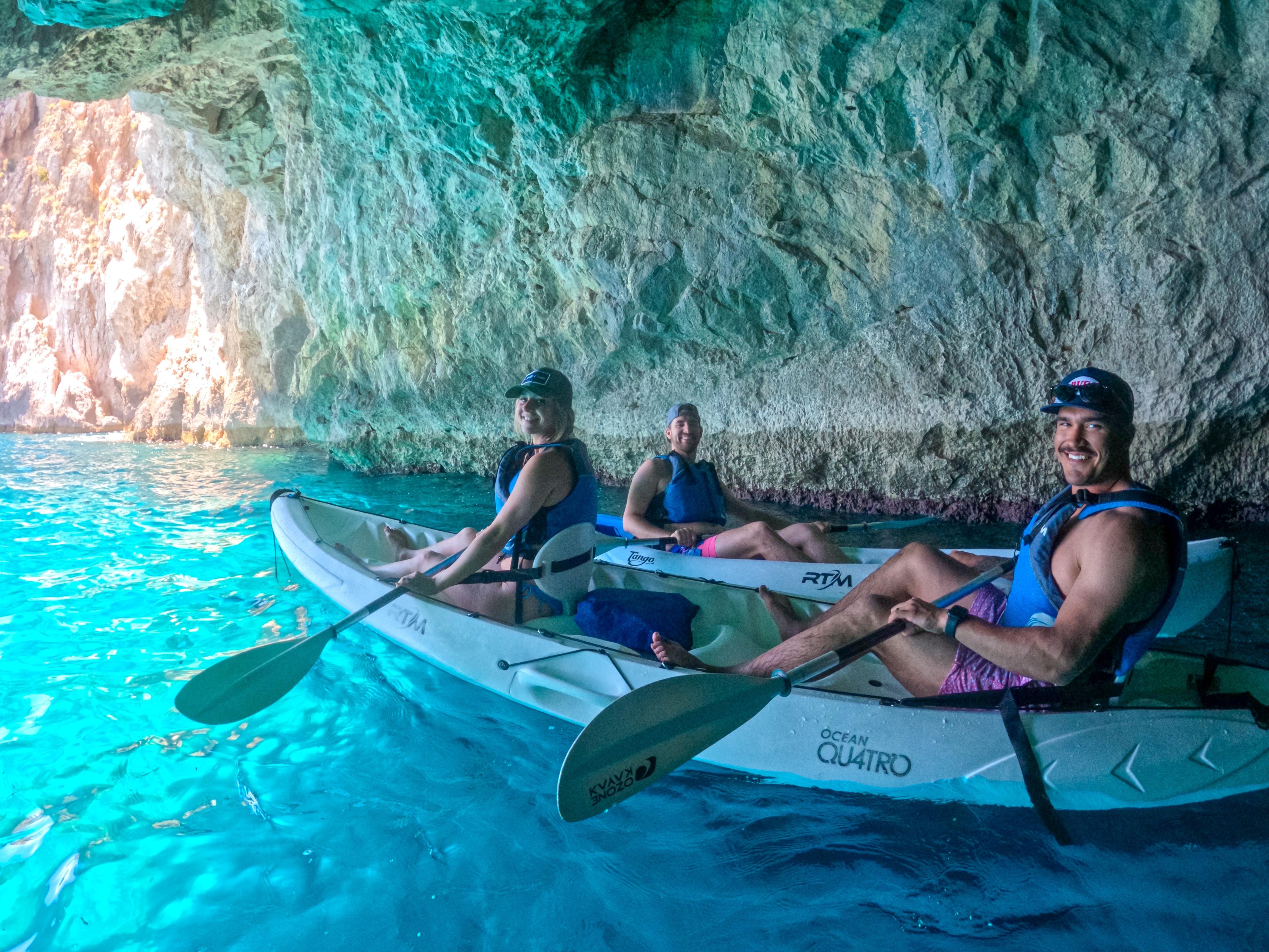 Capri Caves & Hidden Beaches Kayaking Adventure