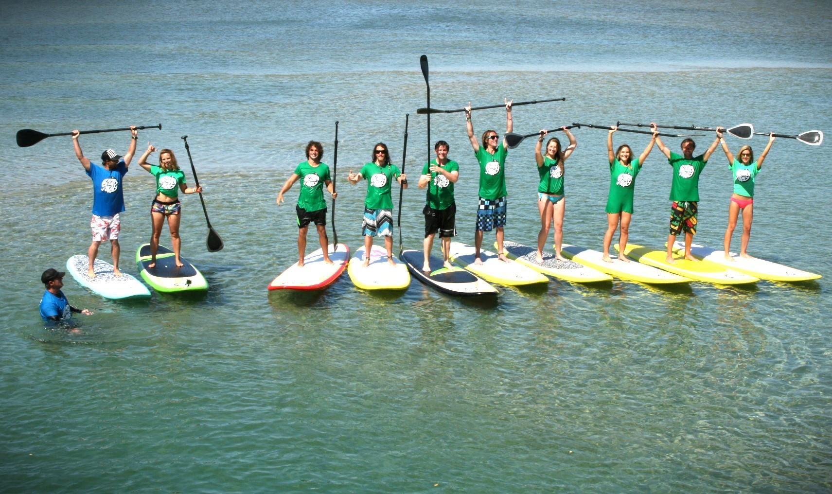 Stand-Up Paddleboarding Lesson in Byron Bay with Transfers