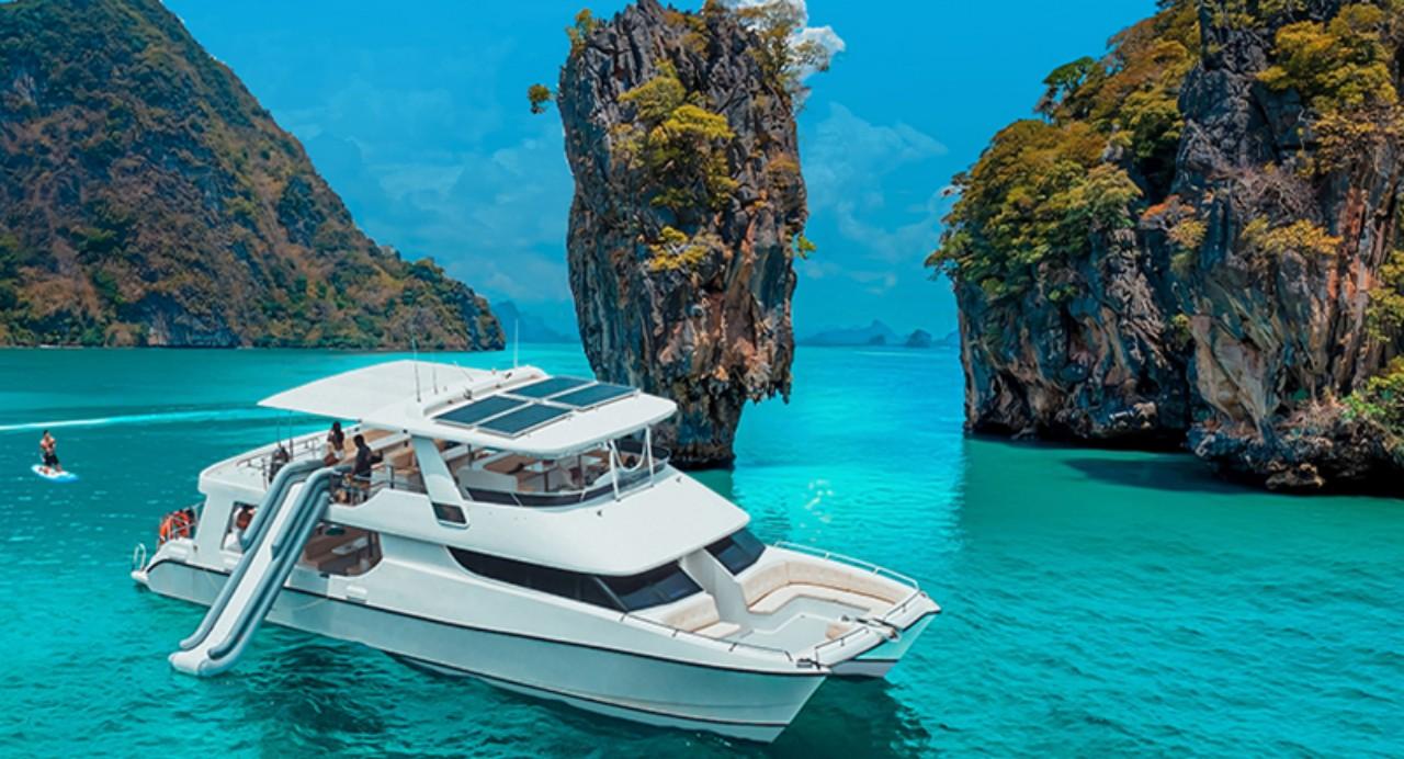 Luxury Phang Nga Bay Sunset Yacht Cruise & James Bond Island