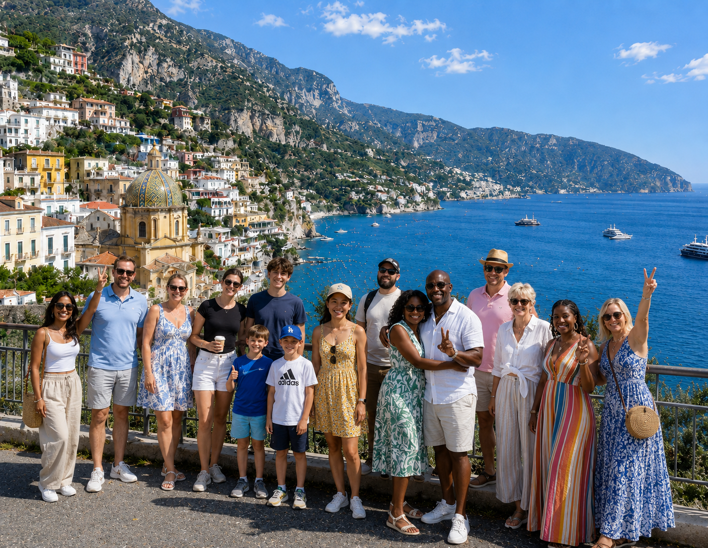 Amalfi Coast Day Tour: Positano, Amalfi & Ravello from Naples or Salerno