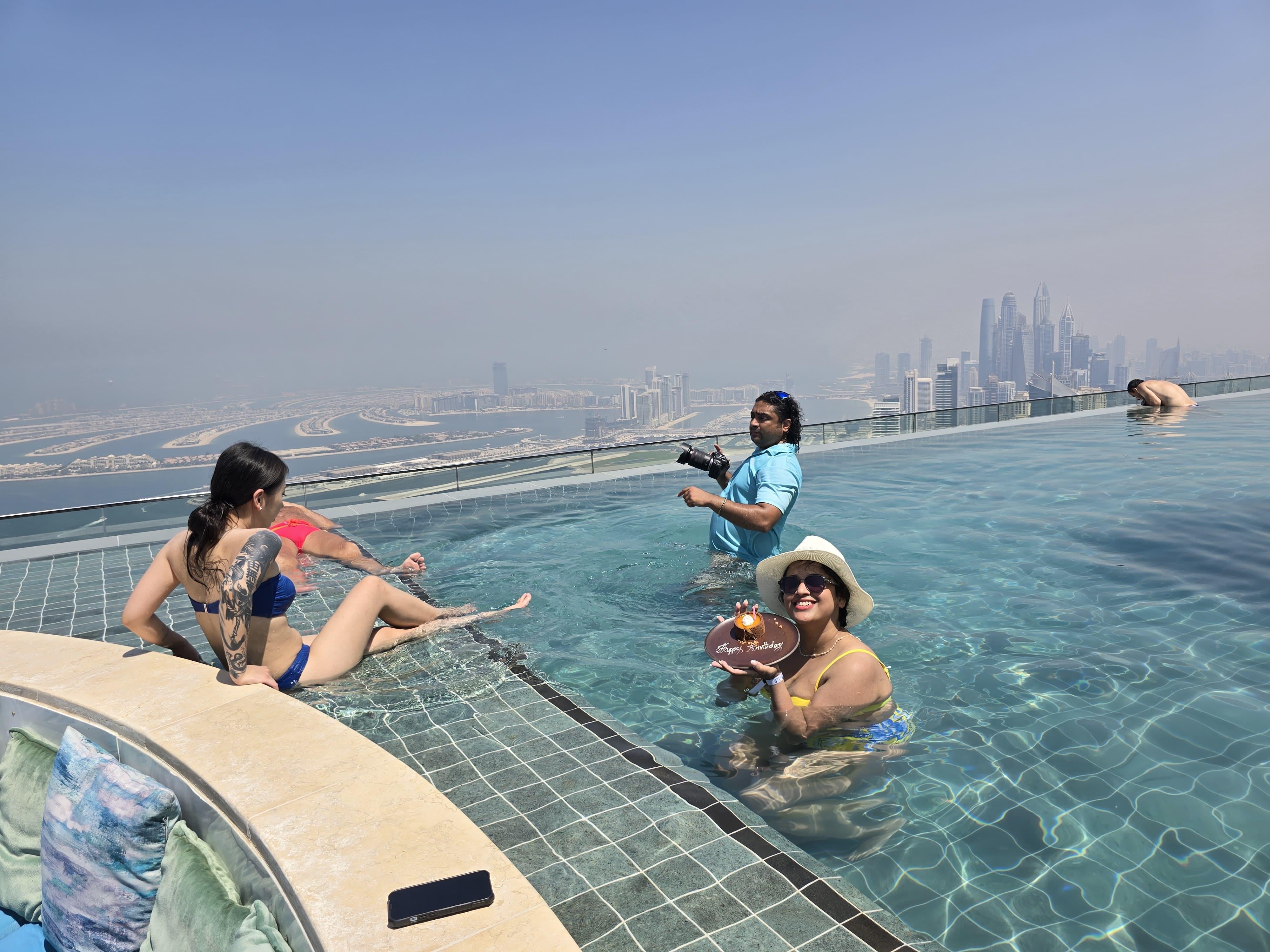 Dubai Sky Pool & Palm Observatory Day Experience