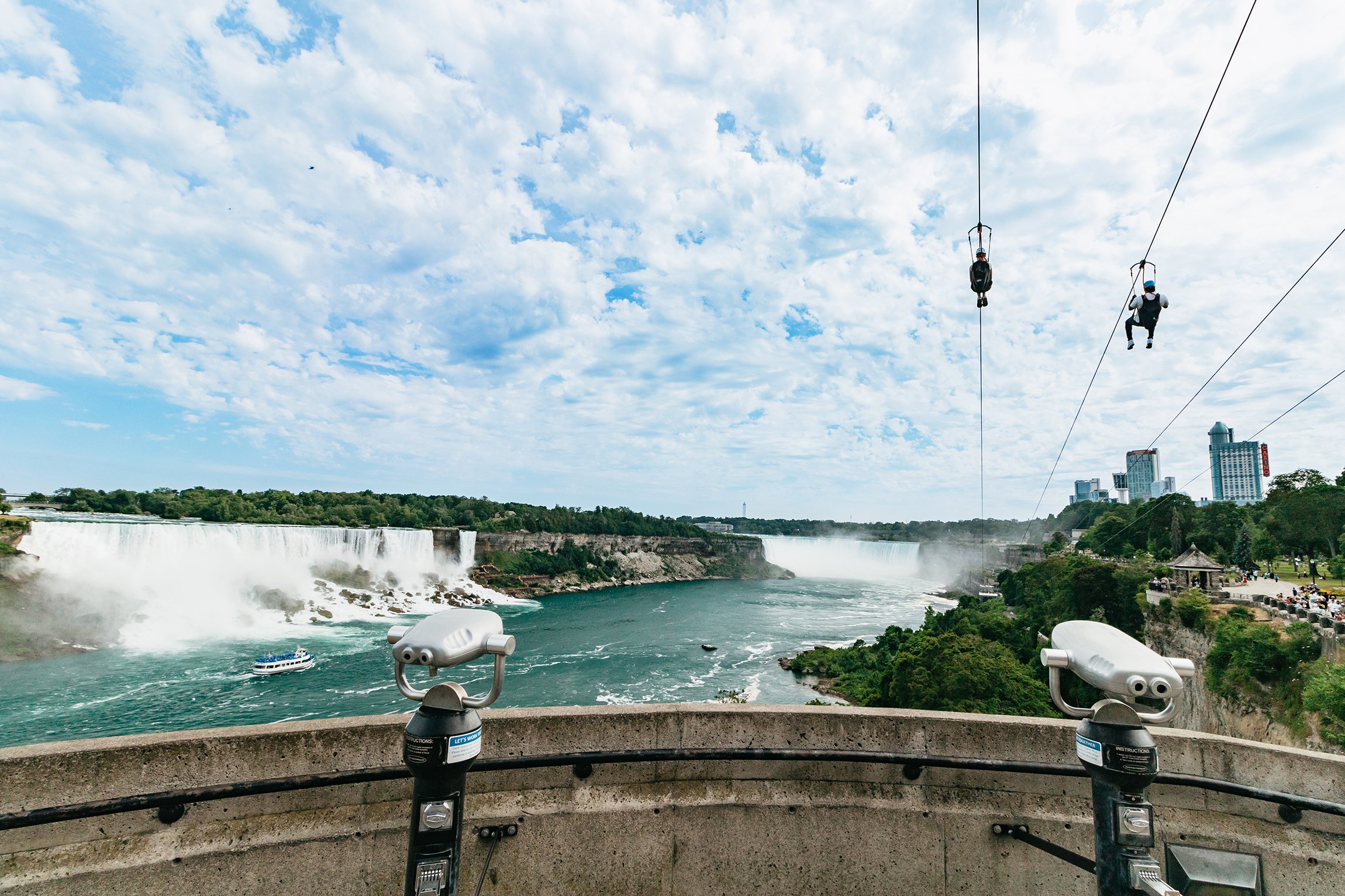 Niagara Falls, Canada: Zipline to The Falls