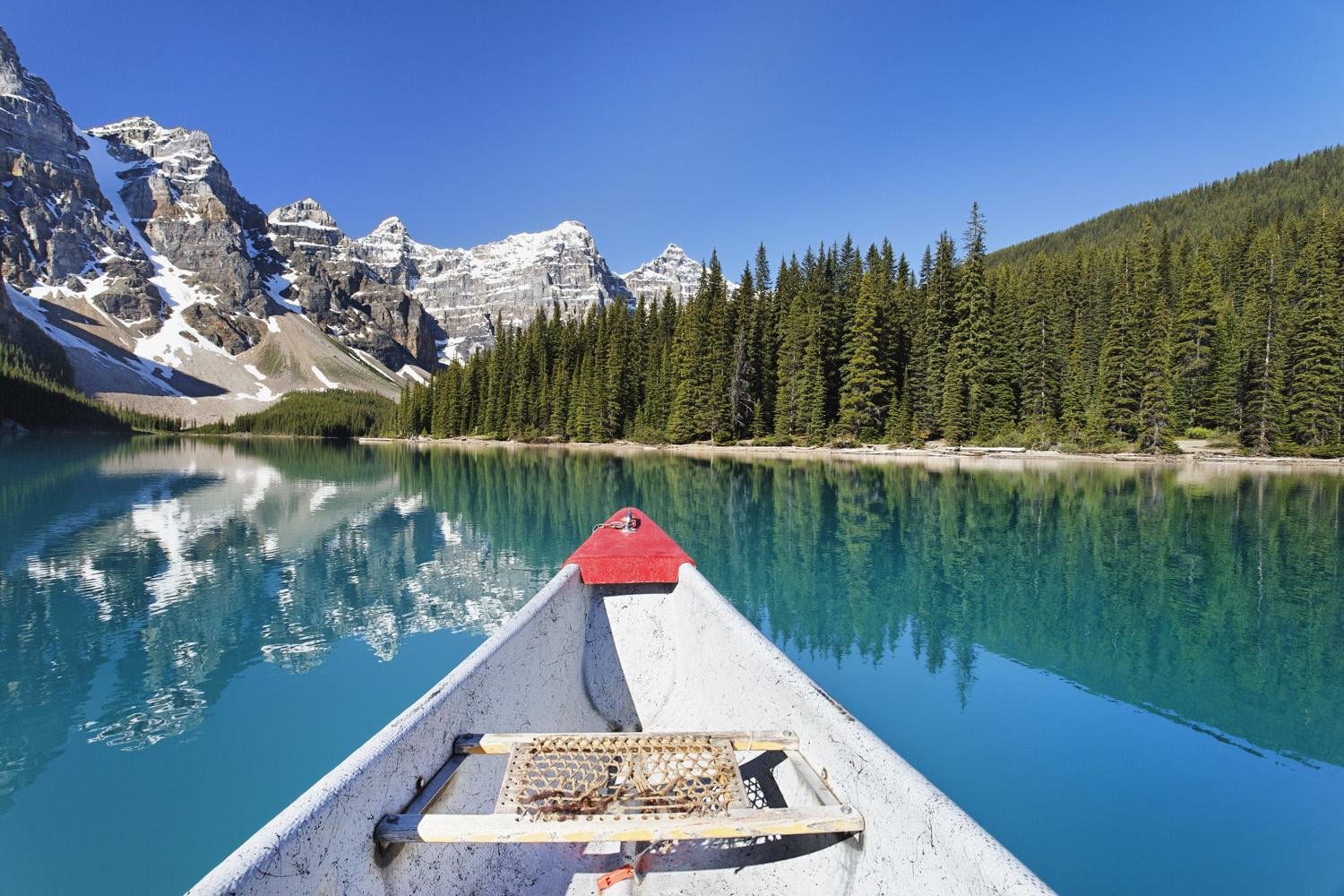 Calgary: Lake Louise, Moraine, Emerald, Johnston Canyon Tour