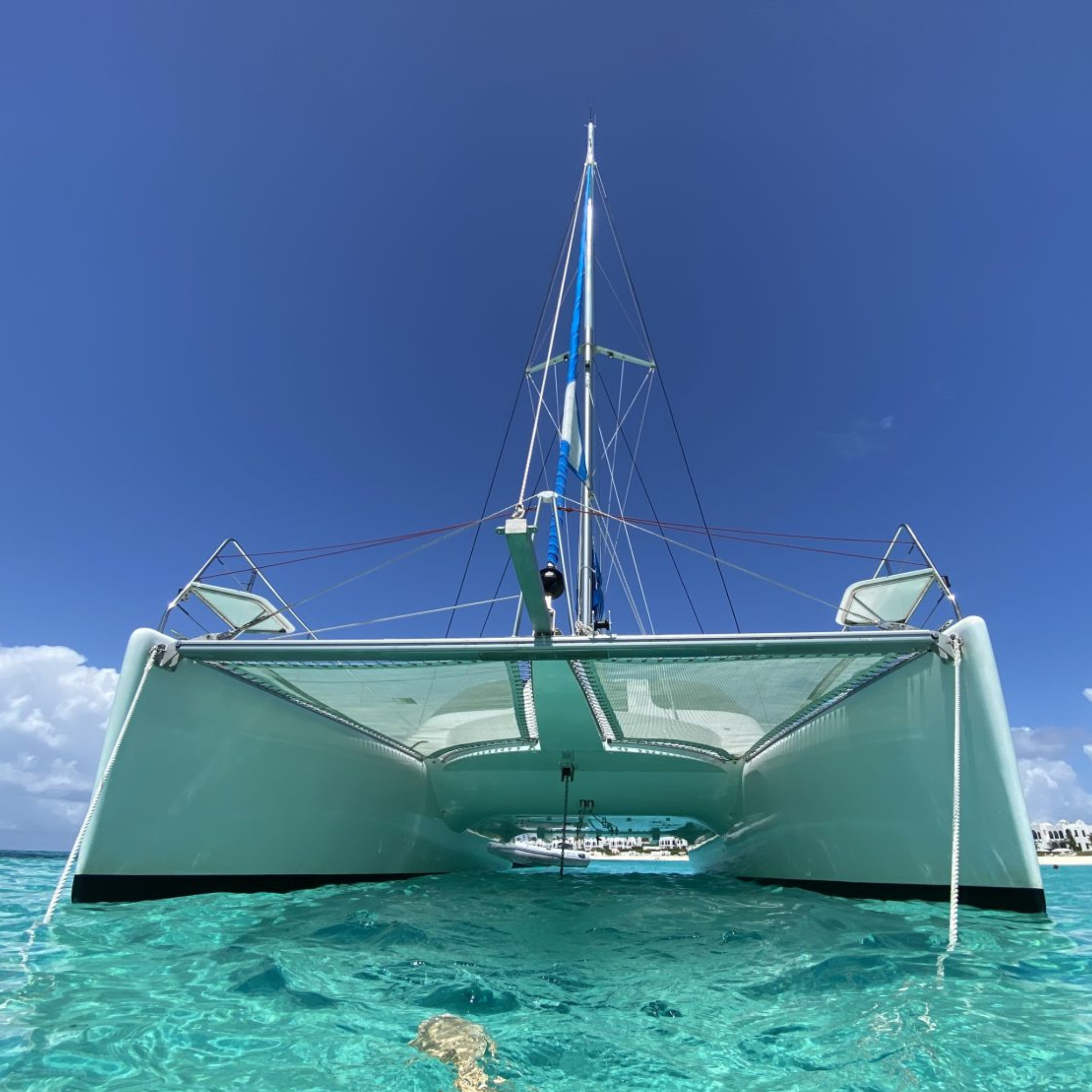 St. Martin Catamaran Sail with Snorkeling & BBQ Lunch