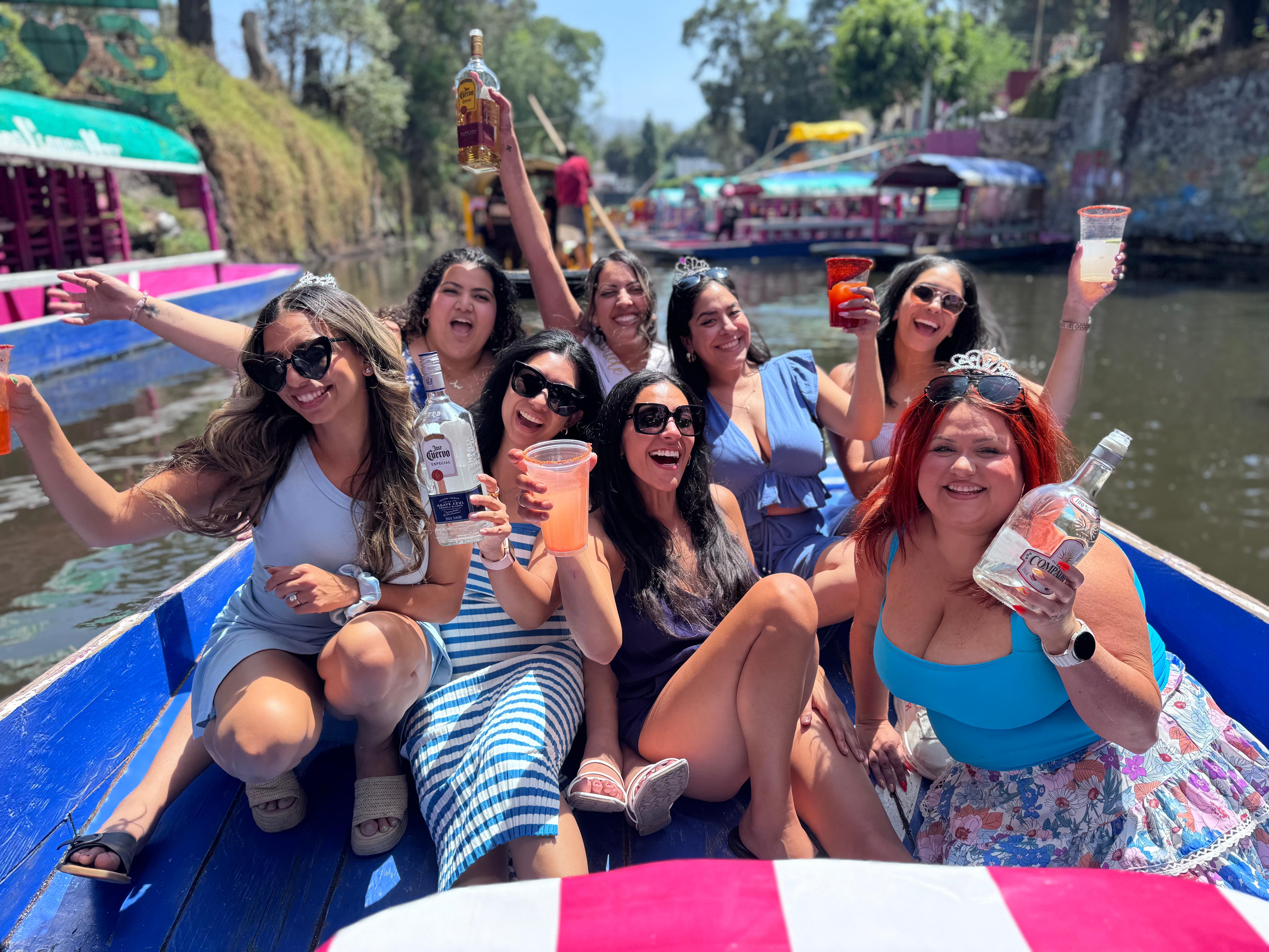 Xochimilco Trajinera Party: Unlimited Tequila & Karaoke