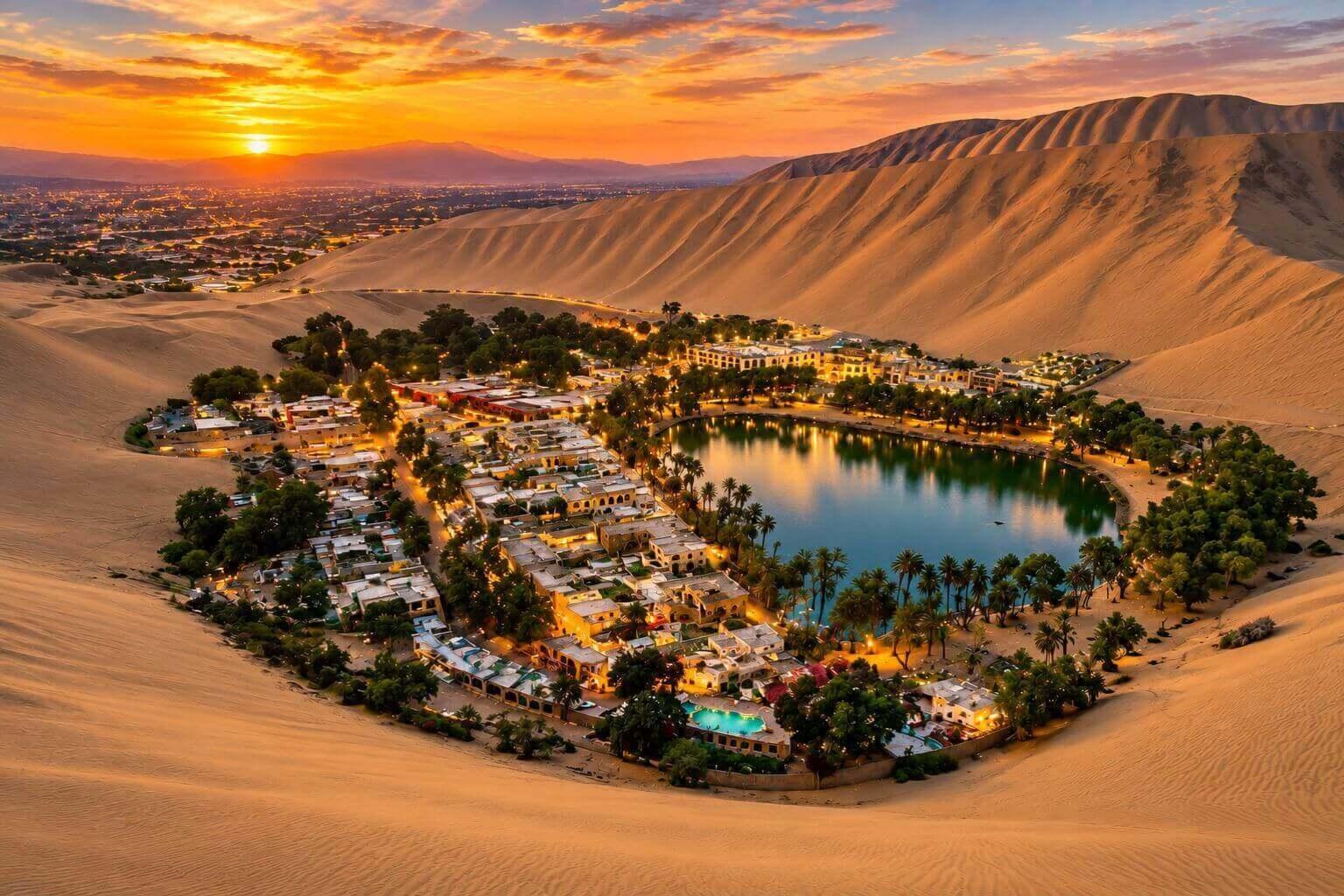 Ballestas Islands & Huacachina Oasis Adventure from Lima