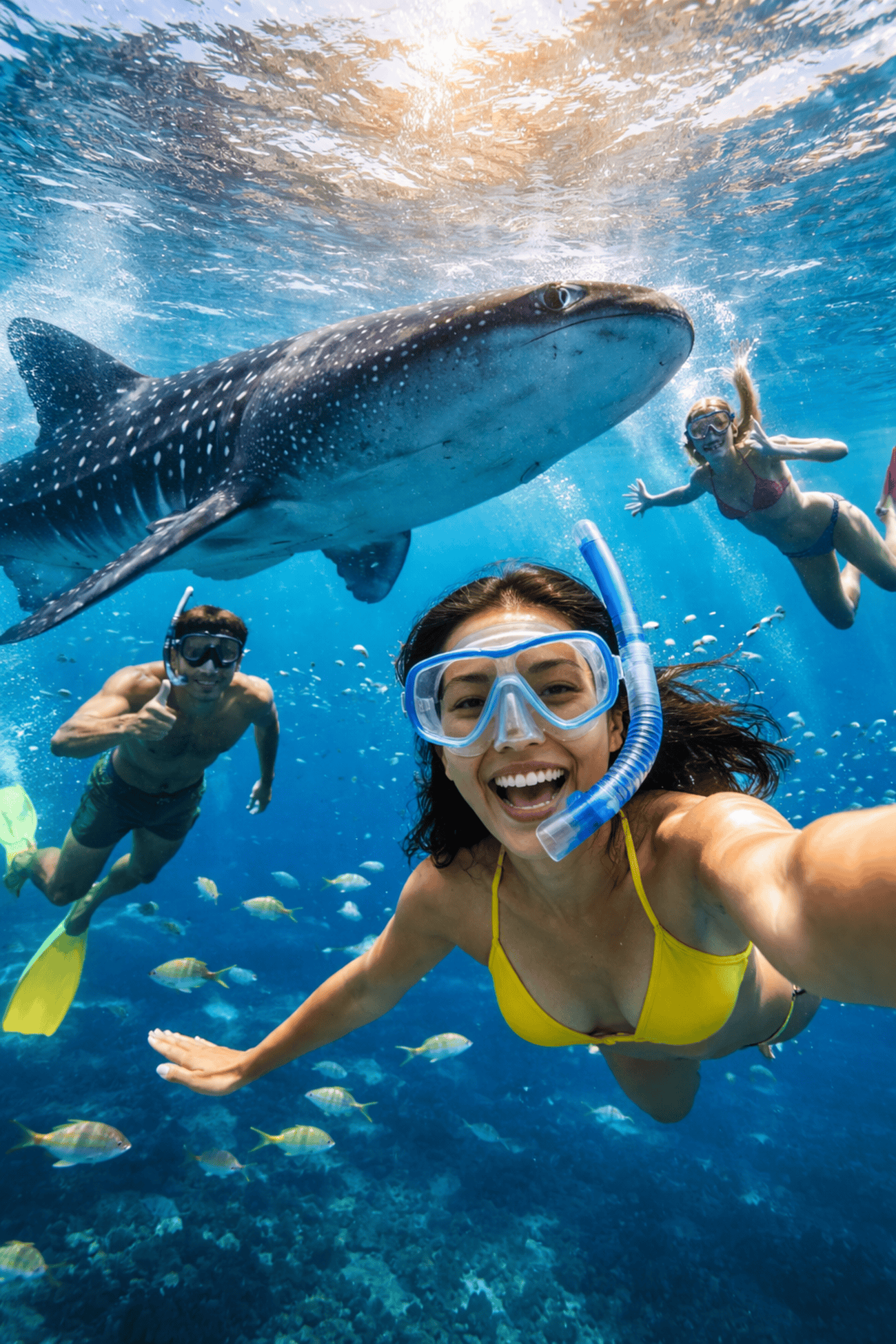 Cebu South Coast Adventure: Whale Sharks, Kawasan Falls & Moalboal Sardines
