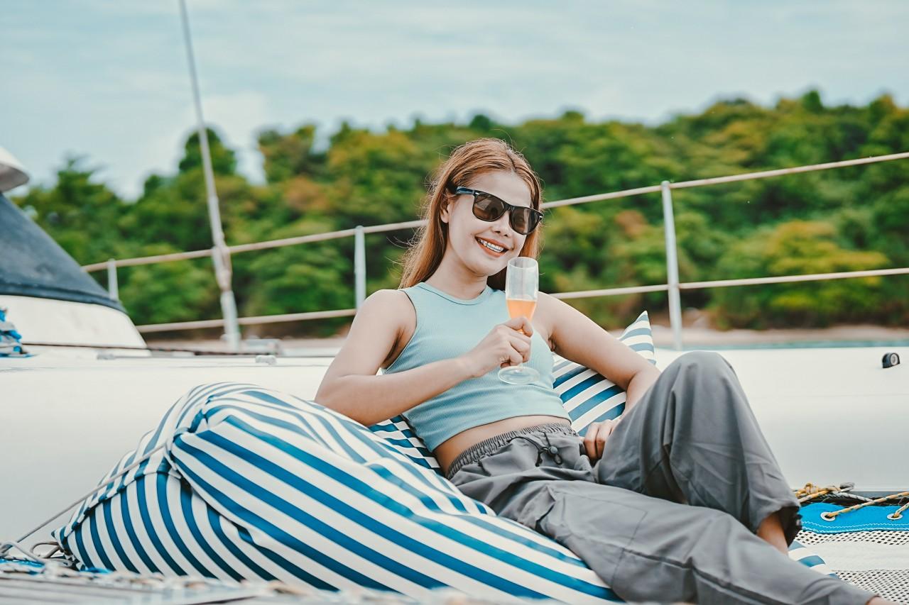 Intimate Catamaran Cruise: Coral & Racha Islands