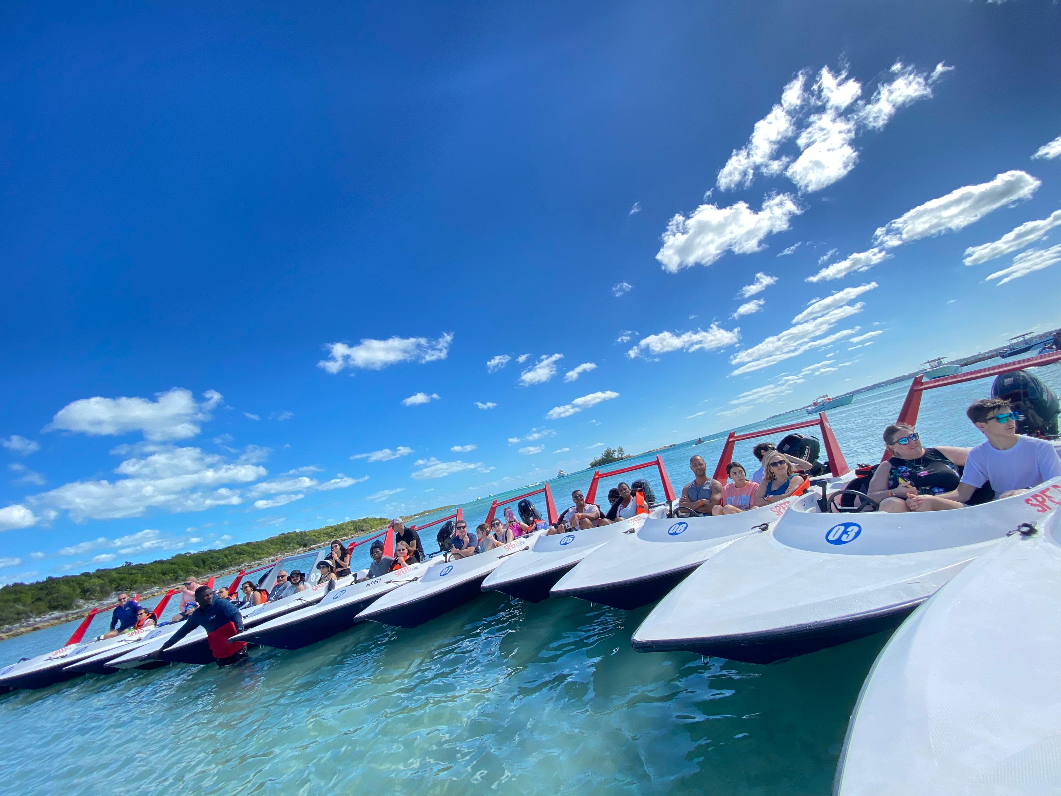 Nassau Self-Drive Speedboat & Swimming Pigs Excursion