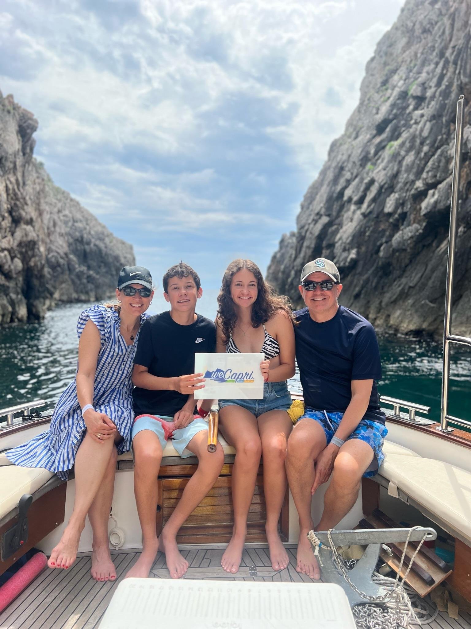 Capri Private Boat Tour: Faraglioni, Sea Caves & Swimming Stops