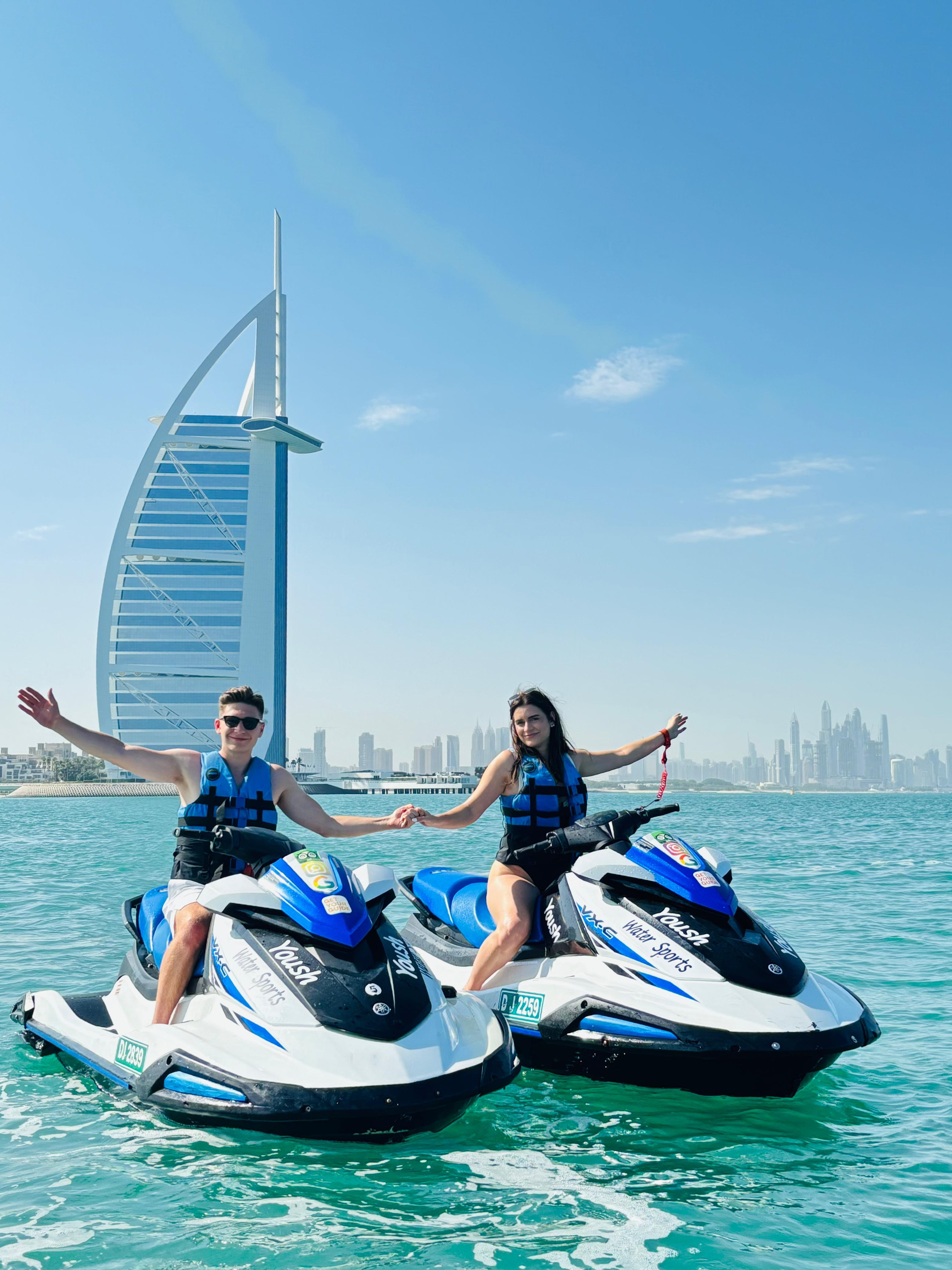 Dubai: High-Speed Jet Ski Adventure to Atlantis & Burj Al Arab