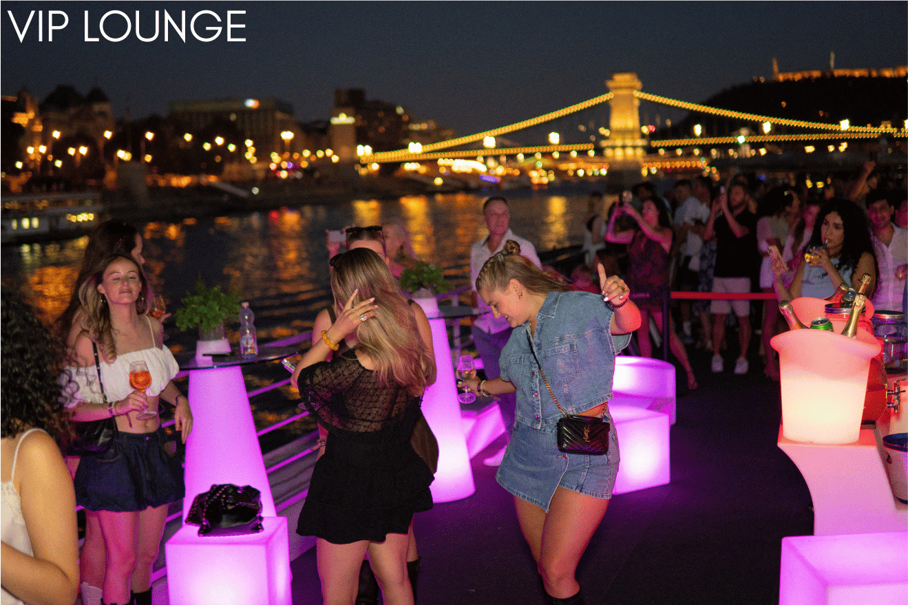 Unlimited Prosecco & Aperol Danube Cruise, Rooftop Terrace