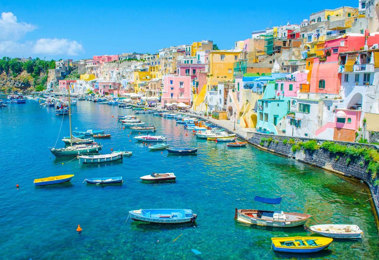 Procida Island Boat Circuit from Ischia